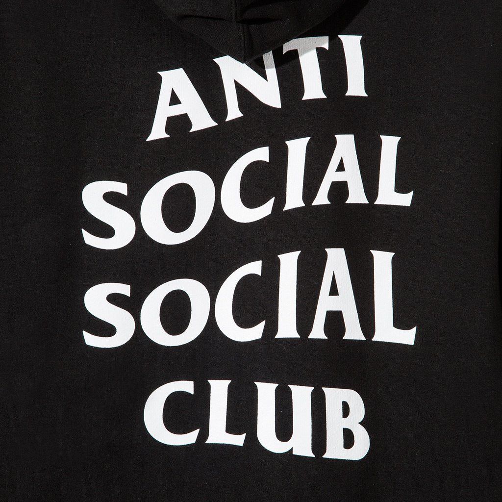 Anti Social Social Club DS ASSC White Logo Mind Games Black Hoodie in hand BAPE FOG Size US S / EU 44-46 / 1 - 3 Thumbnail