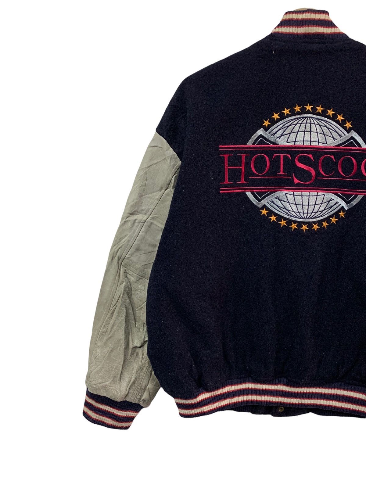 Other 🔥VTG VARSITY JACKETS HOTSCOOP WOOL/LEATHER Size US XL / EU 56 / 4 - 2 Thumbnail