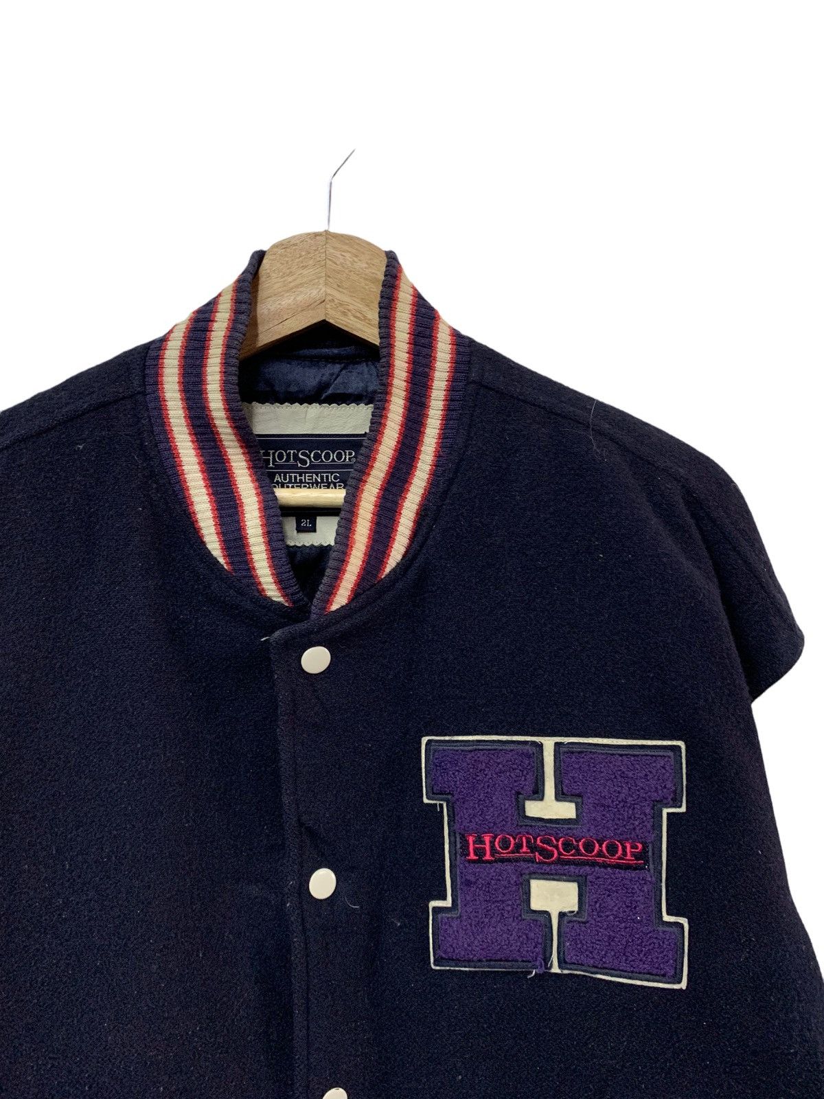 Other 🔥VTG VARSITY JACKETS HOTSCOOP WOOL/LEATHER Size US XL / EU 56 / 4 - 7 Thumbnail