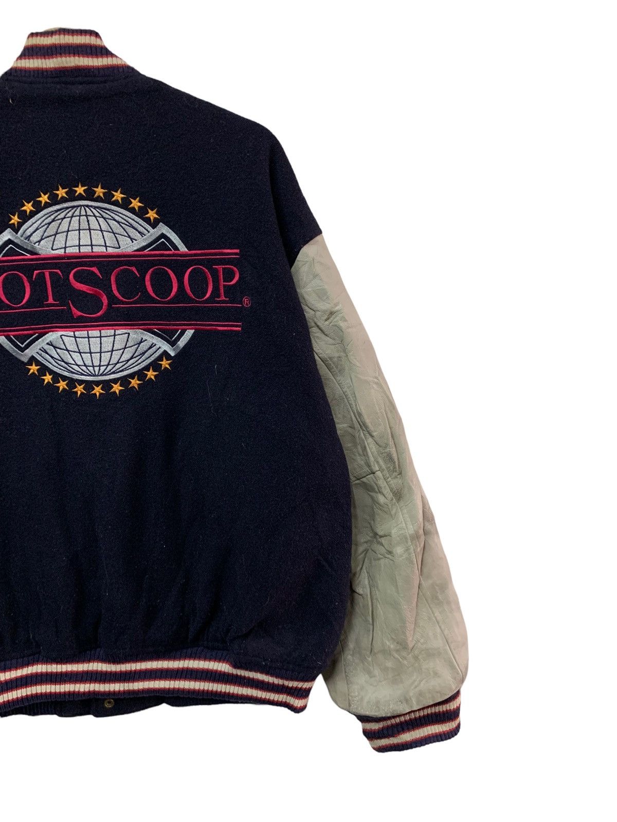 Other 🔥VTG VARSITY JACKETS HOTSCOOP WOOL/LEATHER Size US XL / EU 56 / 4 - 3 Thumbnail