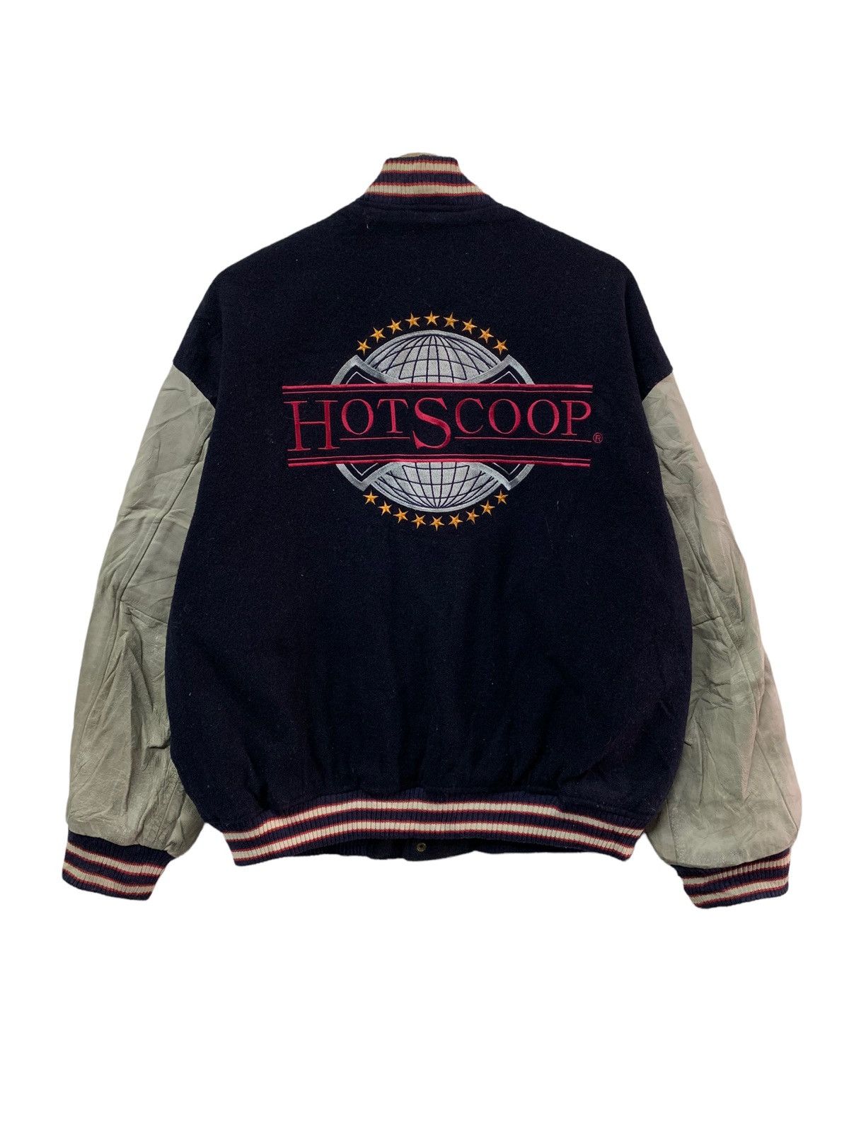 Other 🔥VTG VARSITY JACKETS HOTSCOOP WOOL/LEATHER Size US XL / EU 56 / 4 - 1 Thumbnail