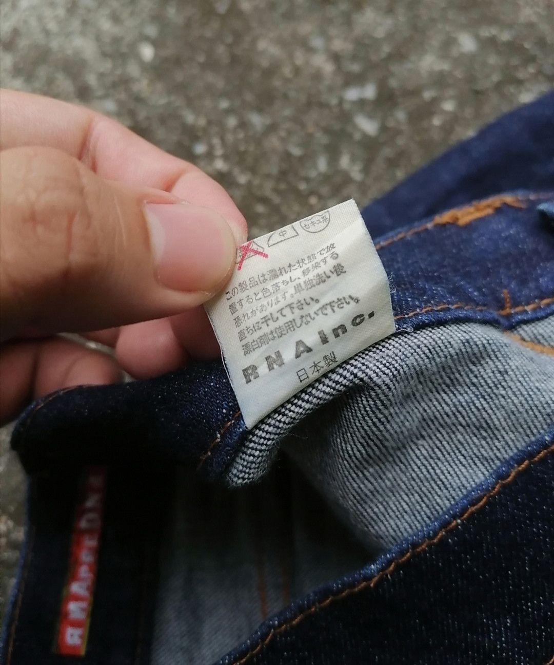 Japanese Brand × Vintage RNA Made In Japan Denim Jeans Size US 26 / EU 42 - 7 Thumbnail