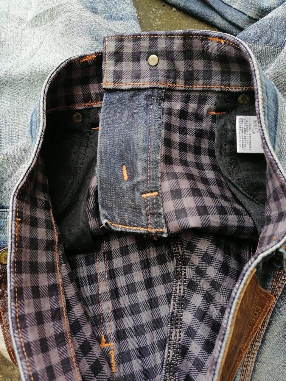 Edwin × Japanese Brand Edwin 503 Blue Trip Made In Japan Denim Jeans Size US 31 - 4 Thumbnail