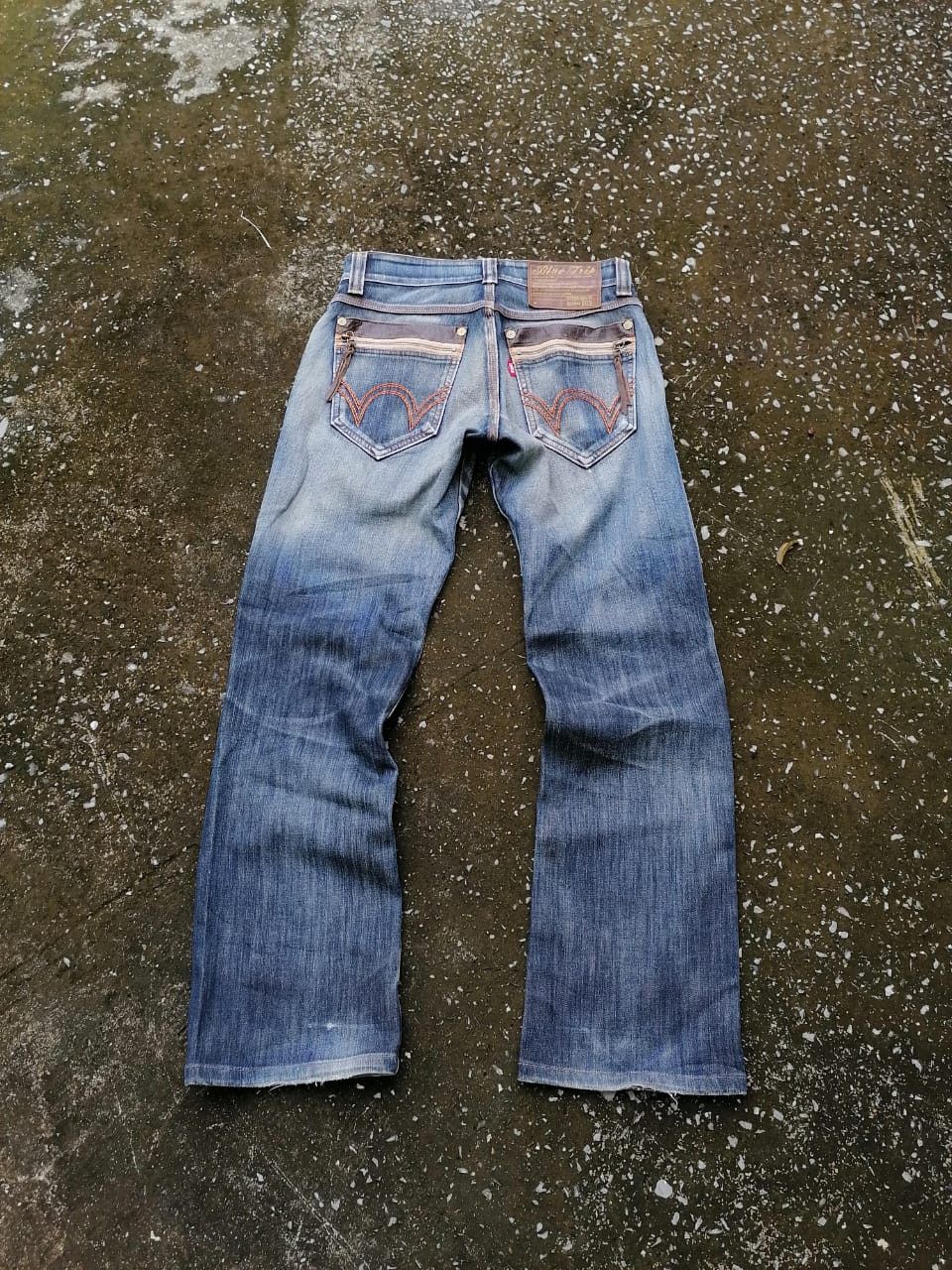 Edwin × Japanese Brand Edwin 503 Blue Trip Made In Japan Denim Jeans Size US 31 - 2 Thumbnail