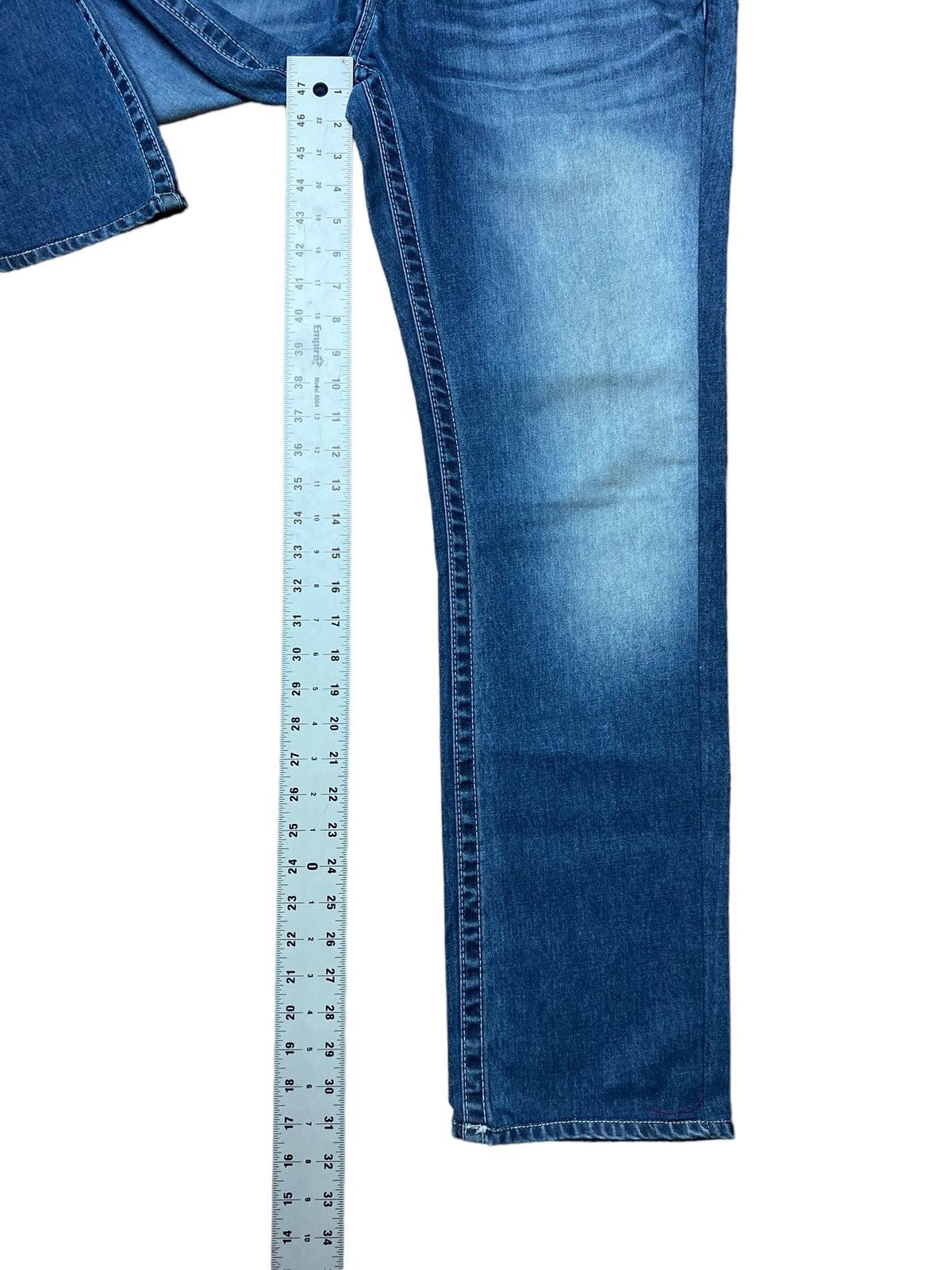 True Religion True Religion Straight Fit Checkered Jeans Size US 36 / EU 52 - 8 Thumbnail