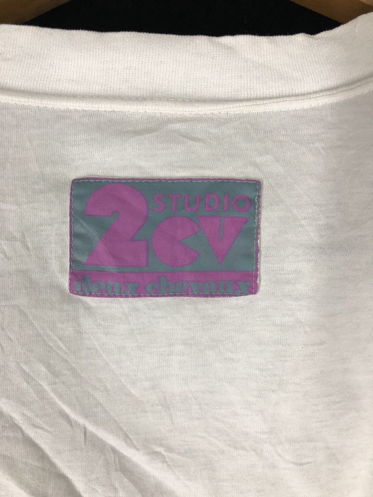 Japanese Brand 2 CV deux Chevaux Haslital 1991 Shirt cw21 Size US M / EU 48-50 / 2 - 5 Thumbnail