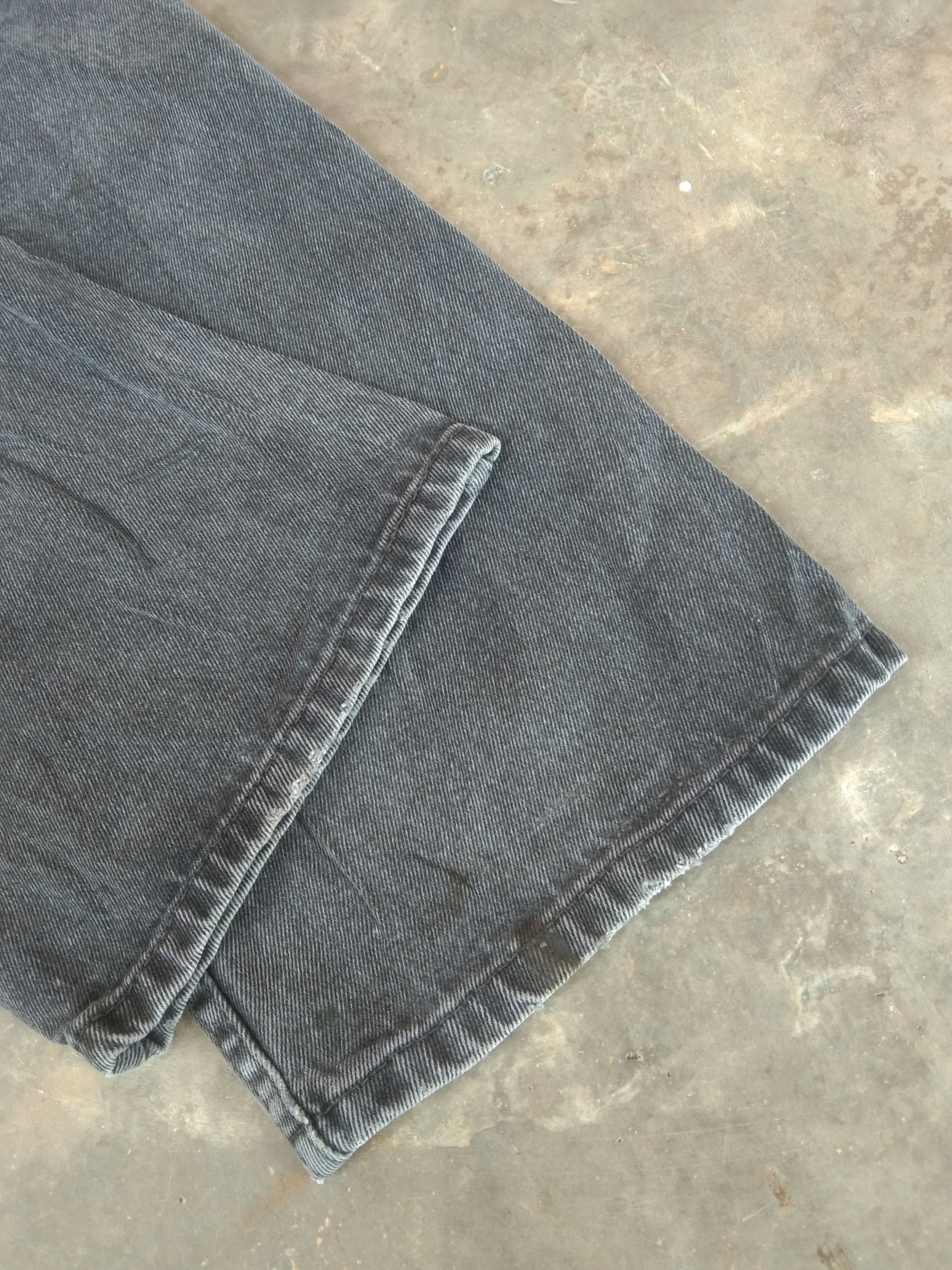 Levi's Vintage Levi's Jeans 505 Faded Black Straight Leg 36x30 Size US 36 / EU 52 - 3 Thumbnail