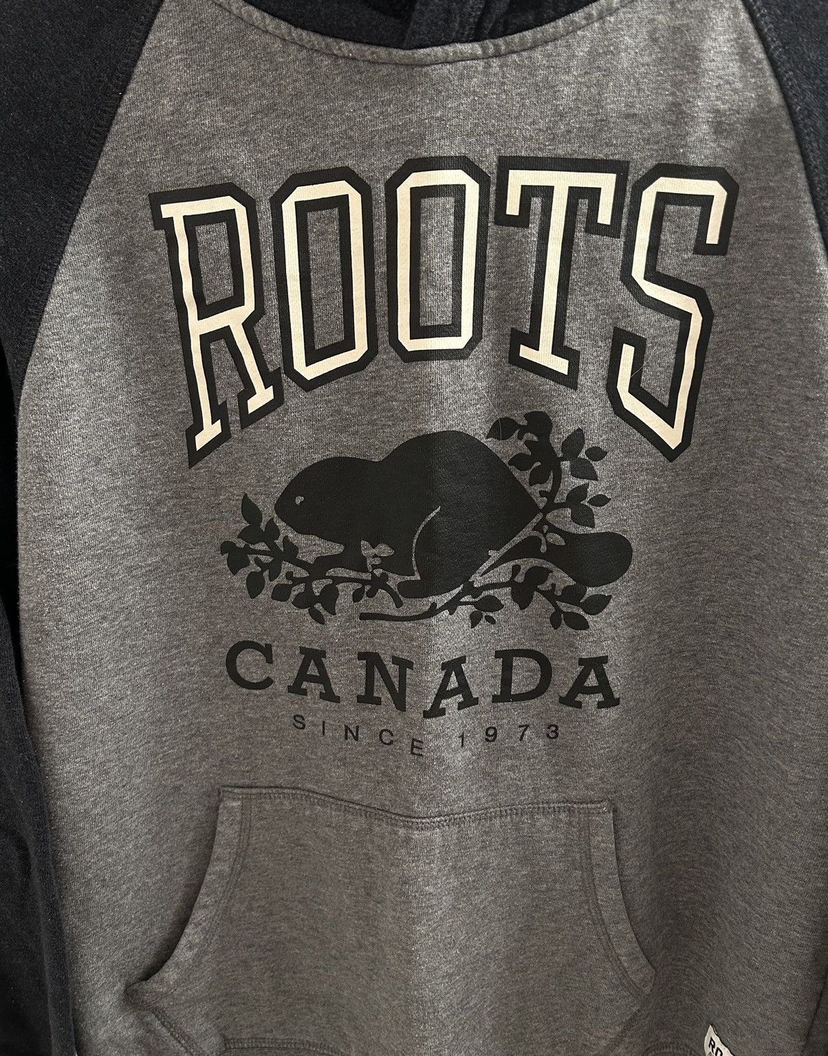 Roots Roots Canada Mens Dark Grey Hoodie/Sweater - Size S Size US S / EU 44-46 / 1 - 4 Thumbnail