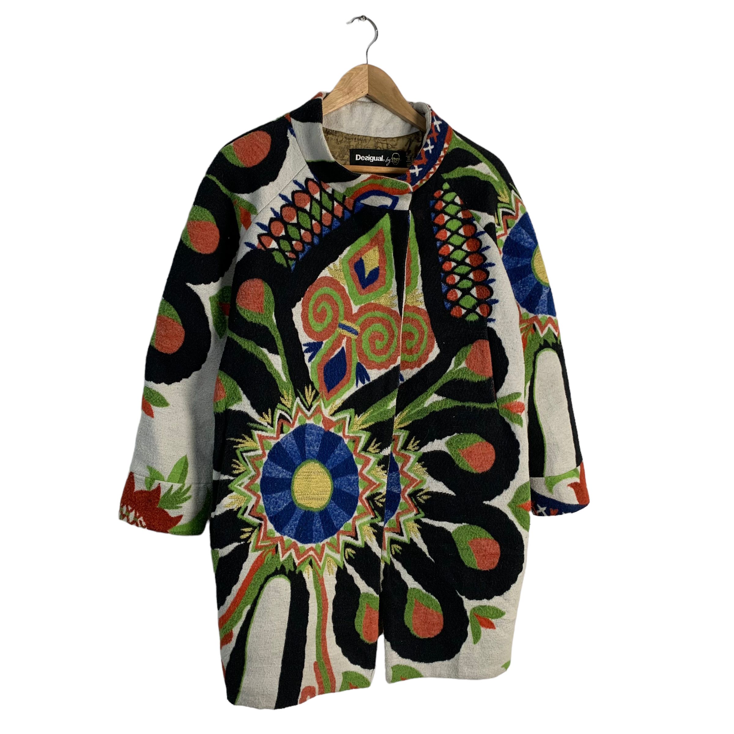 Desigual Desigual Full Art Coat Size S / US 4 / IT 40 - 2 Thumbnail
