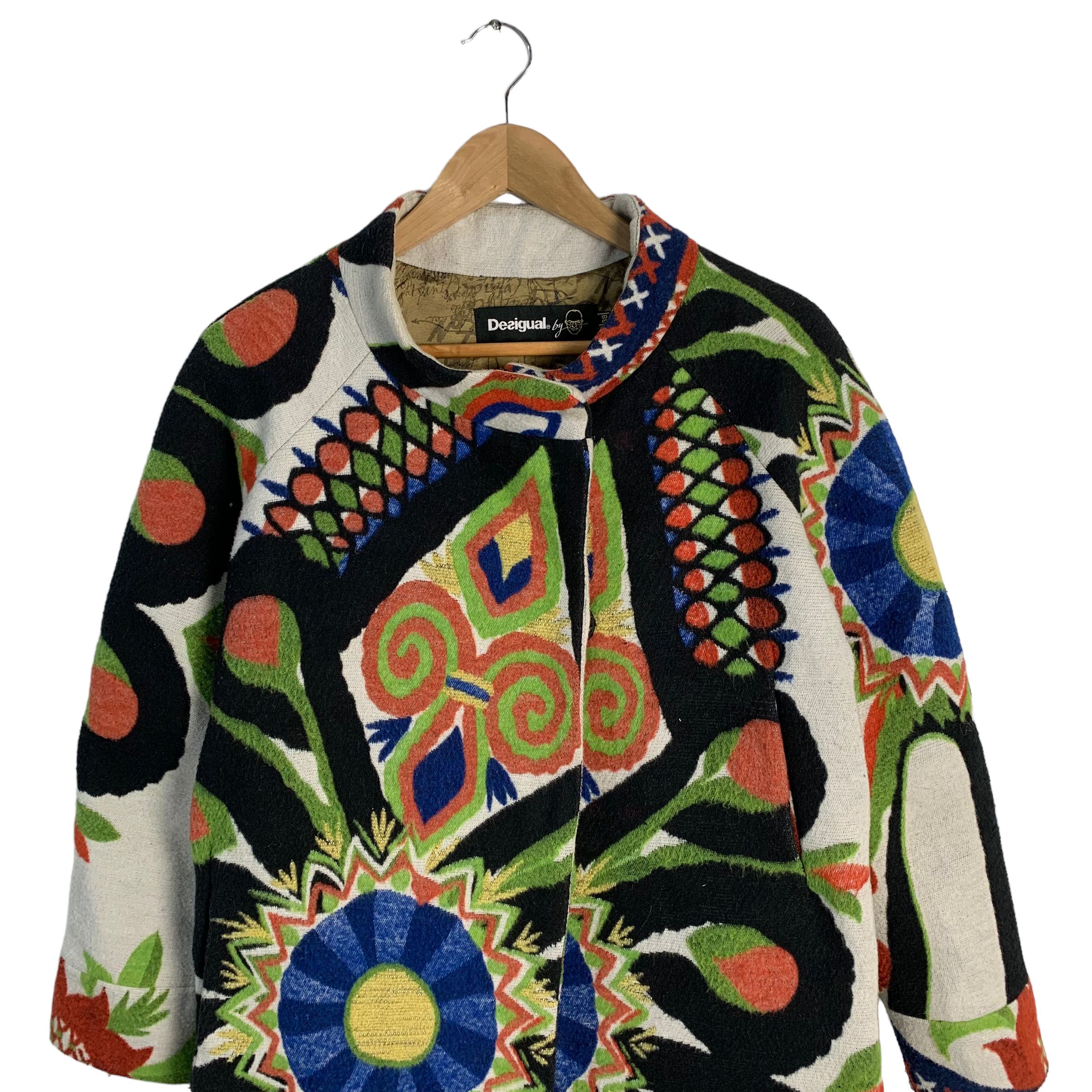 Desigual Desigual Full Art Coat Size S / US 4 / IT 40 - 3 Thumbnail