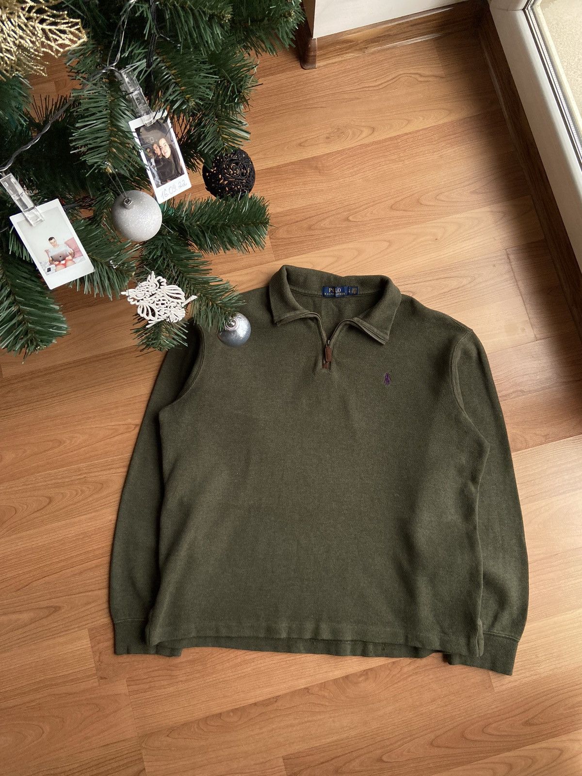 Pre-owned Polo Ralph Lauren X Vintage Polo Ralph Laurent Sweater In Khaki