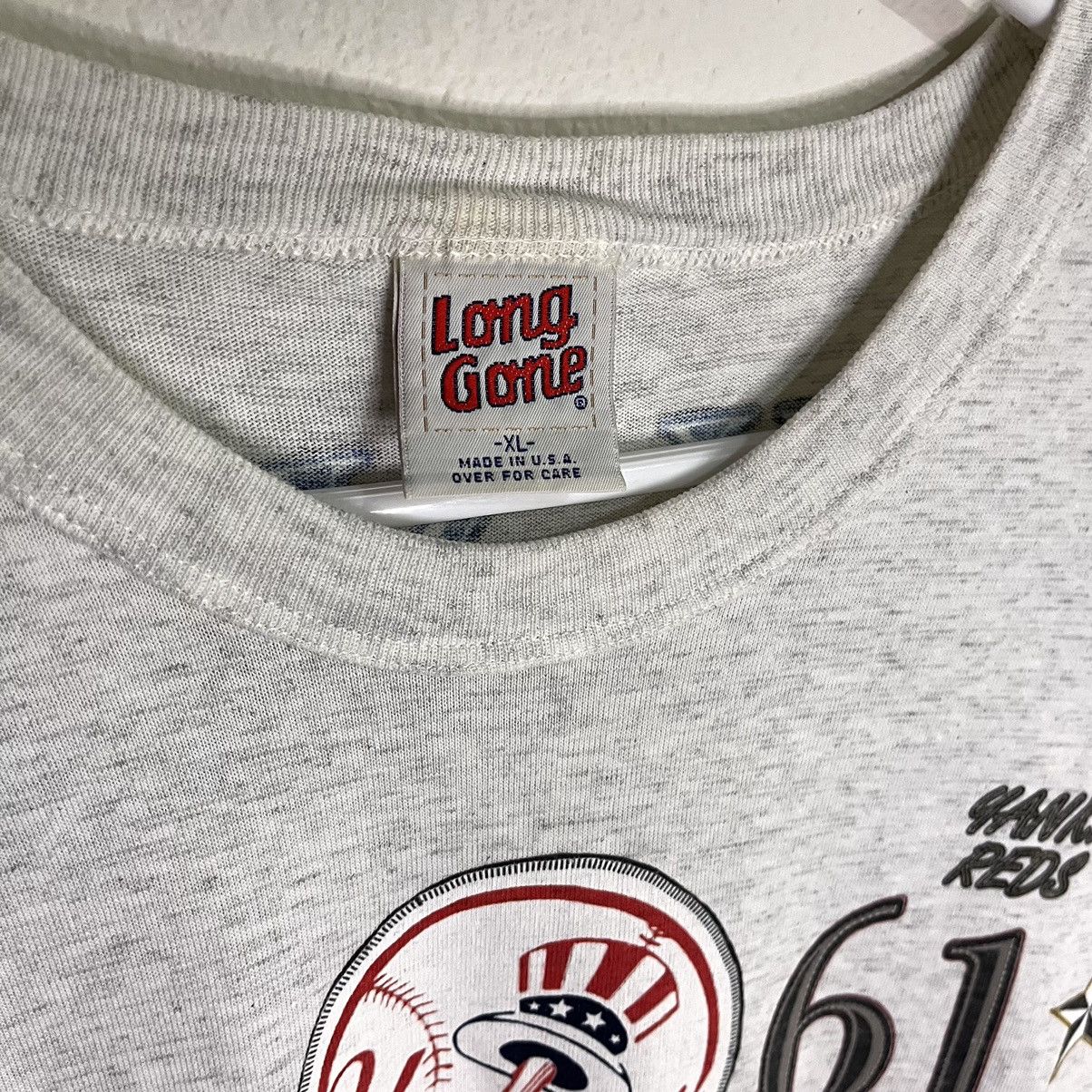 MLB Vintage New York Yankees Long Gone AOP t-shirt jersey Size US XL / EU 56 / 4 - 2 Thumbnail
