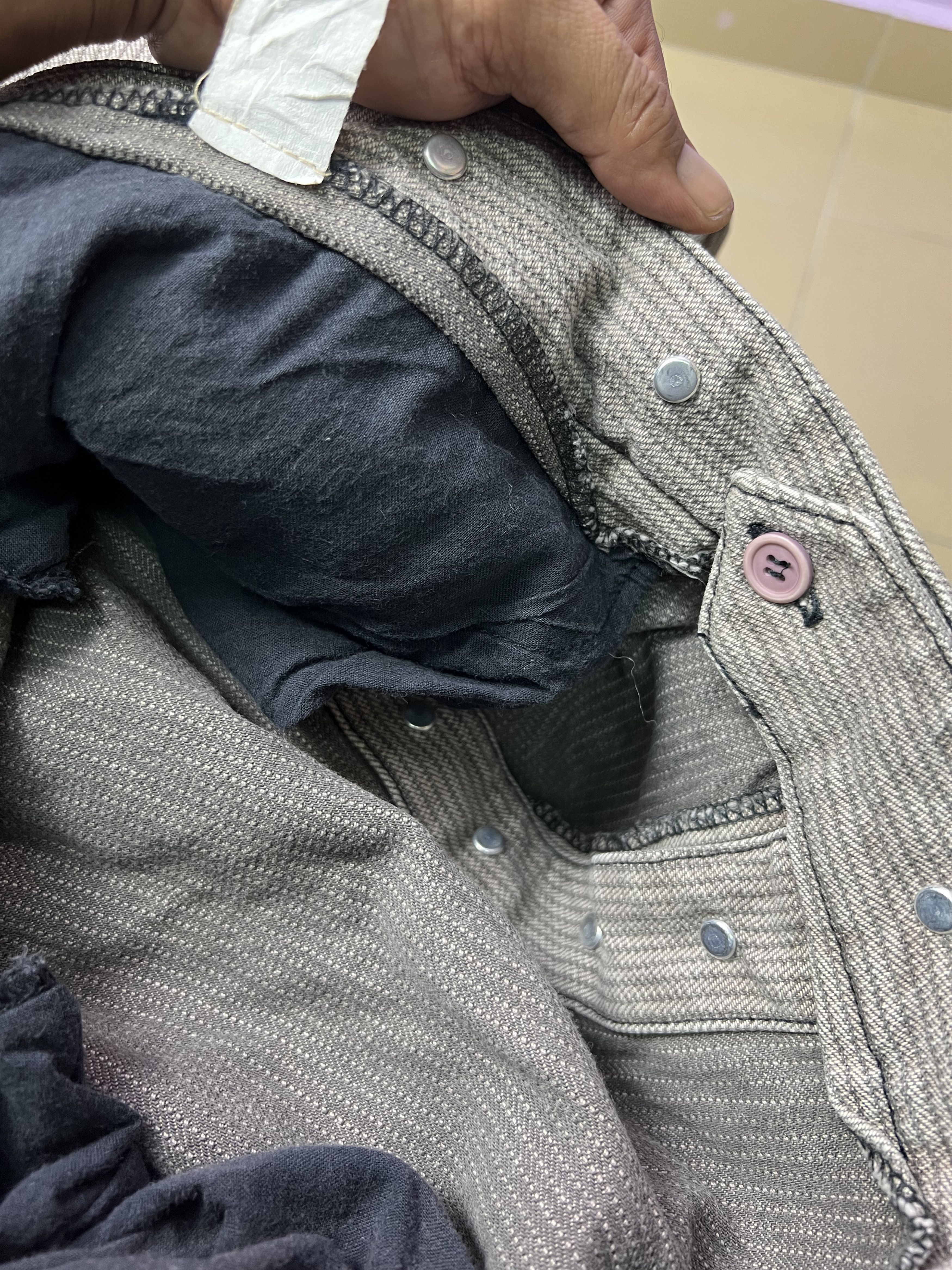 American Apparel 🔥Very Rare Hickory Stripe Wah Maker Work Pants Size US 44 / EU 60 - 13 Thumbnail
