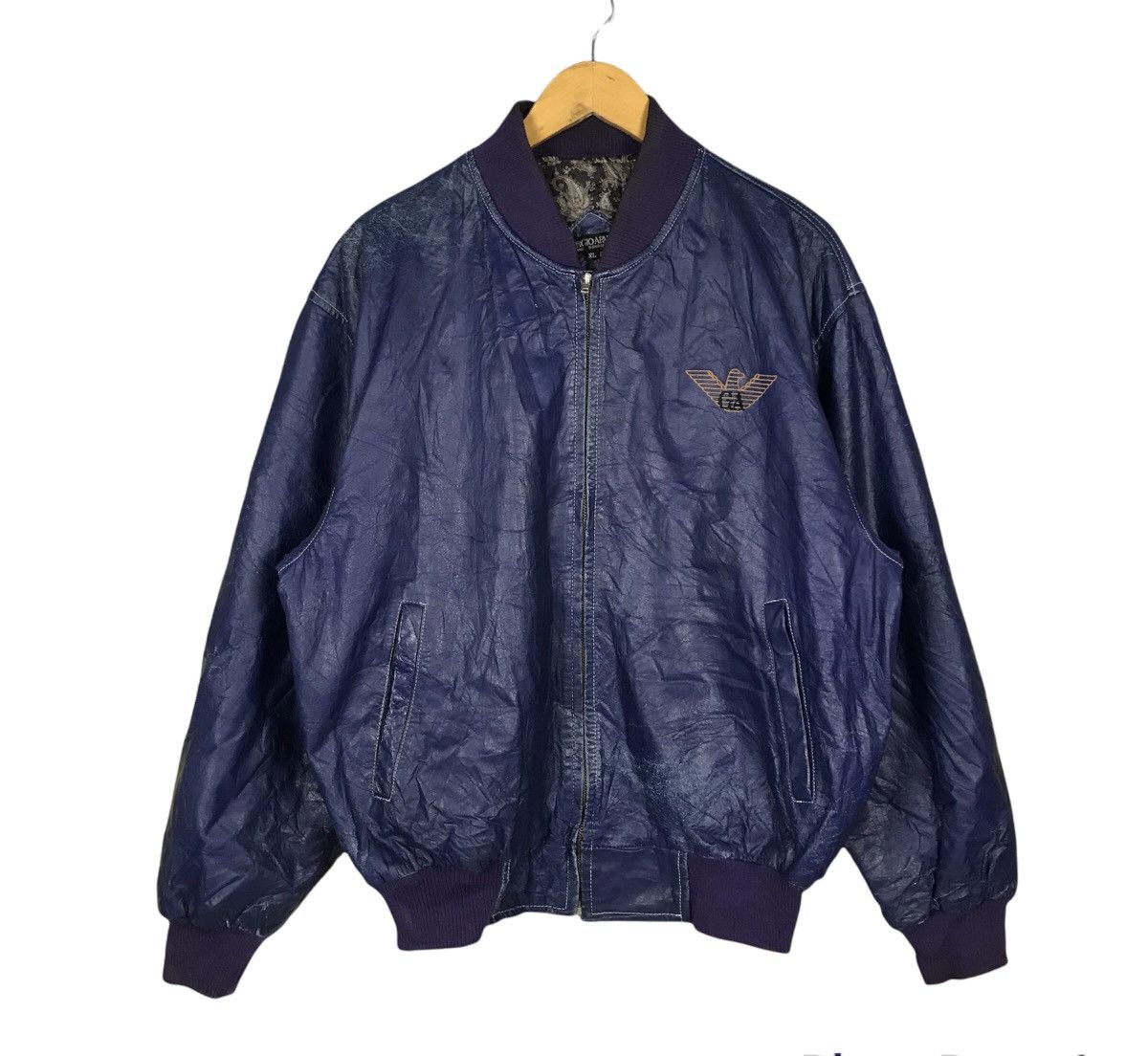 90s Vintage Giorgio Armani Leather jacket