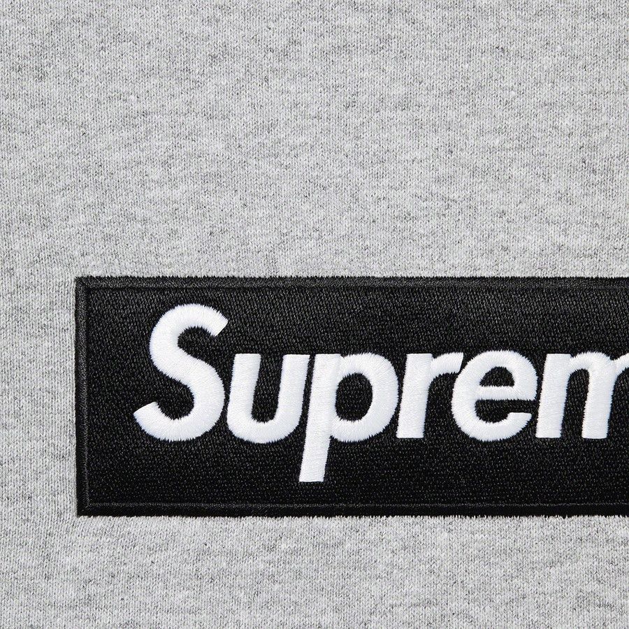 Supreme Supreme Box Logo Crewneck Heather Grey Size XXL | Grailed