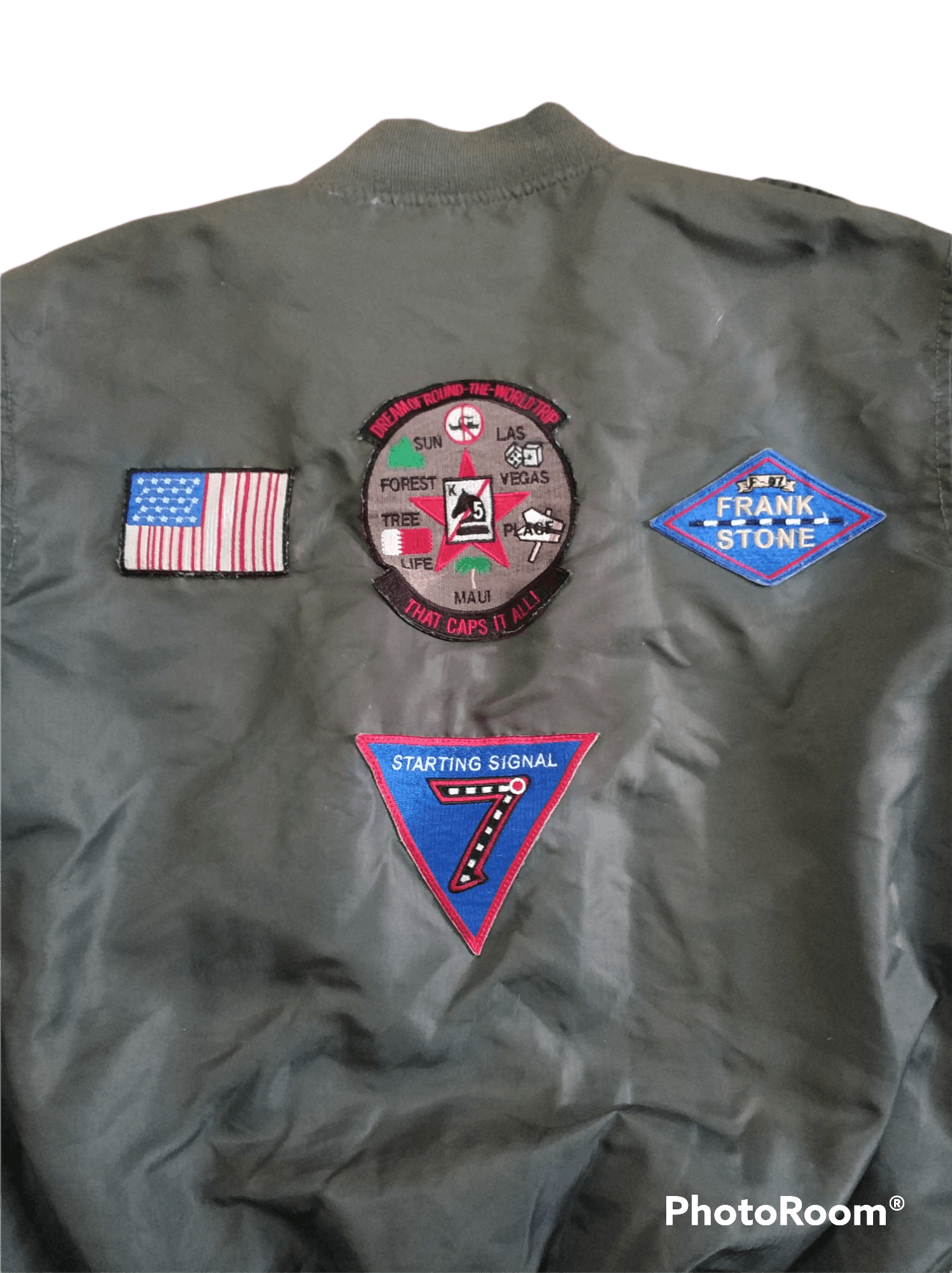 Japanese Brand 🔥Frank Stone Protagonist Patches Flight Jacket Size US M / EU 48-50 / 2 - 7 Thumbnail