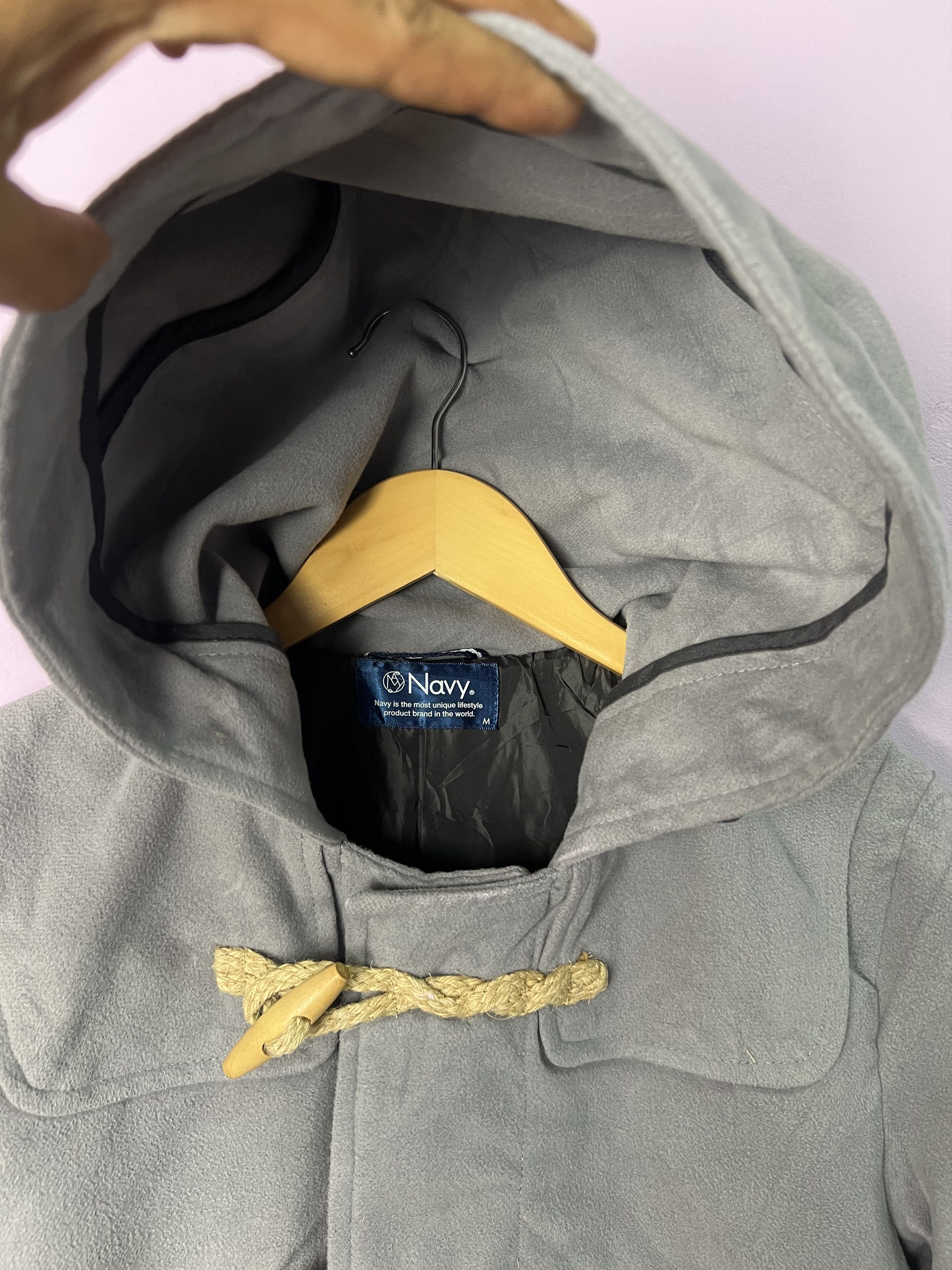 Japanese Brand 🔥Rare Navy Japanese Brand Duffle Coats Size M / US 6-8 / IT 42-44 - 8 Thumbnail