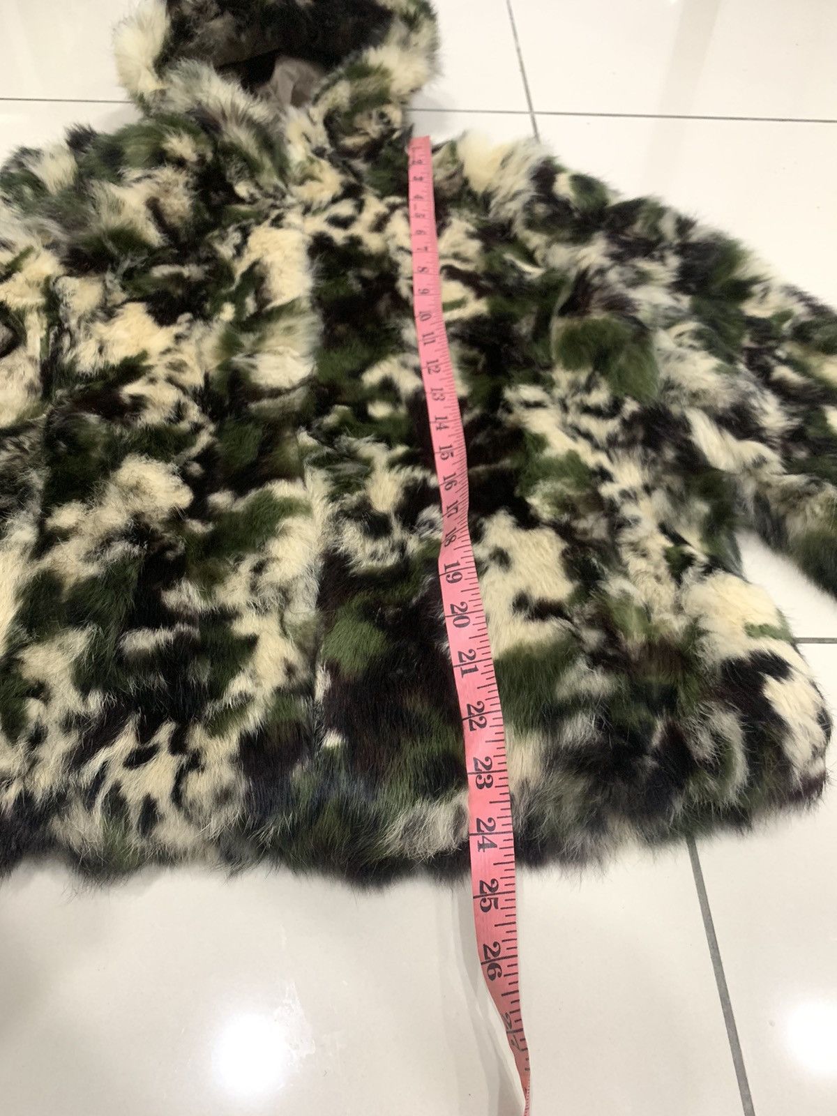 Other ADIAGETTO JAPANESE DESIGNER RABBIT FUR CAMO JACKET COAT Size S / US 4 / IT 40 - 4 Thumbnail