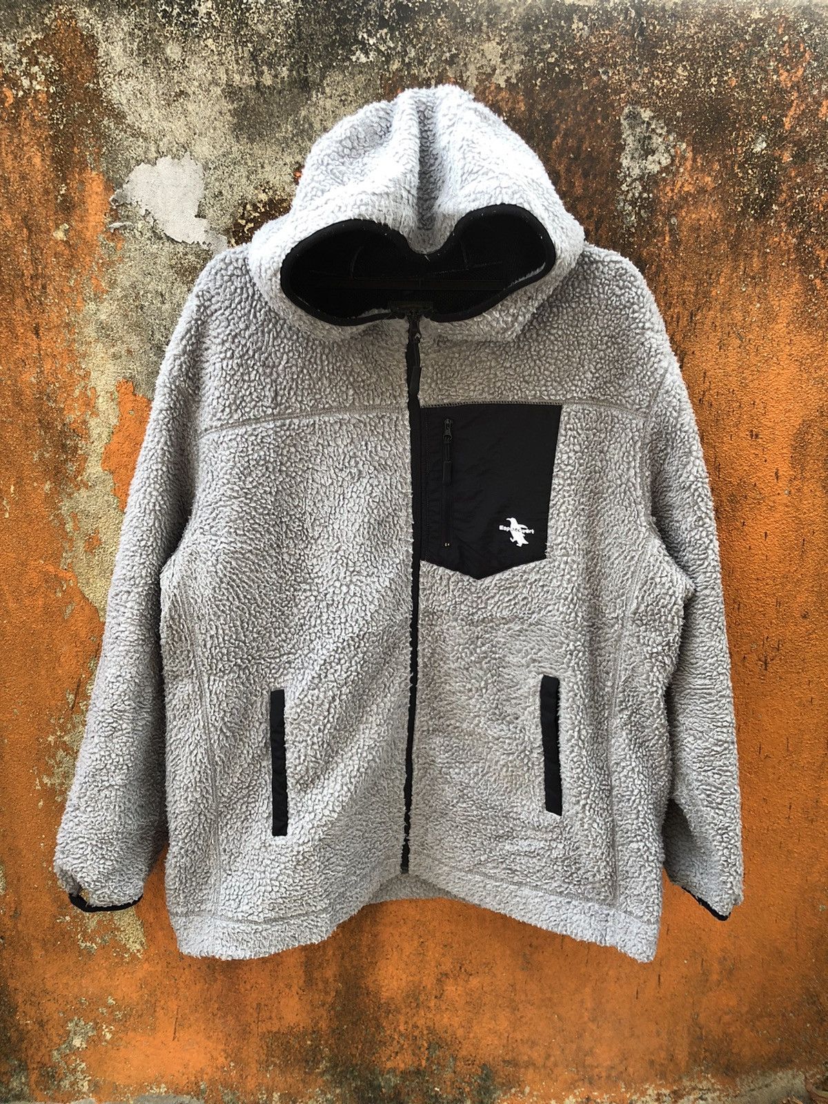 Japanese Brand Espace Vert fleece zipper Hodie sweater big size Size US XXL / EU 58 / 5 - 1 Thumbnail
