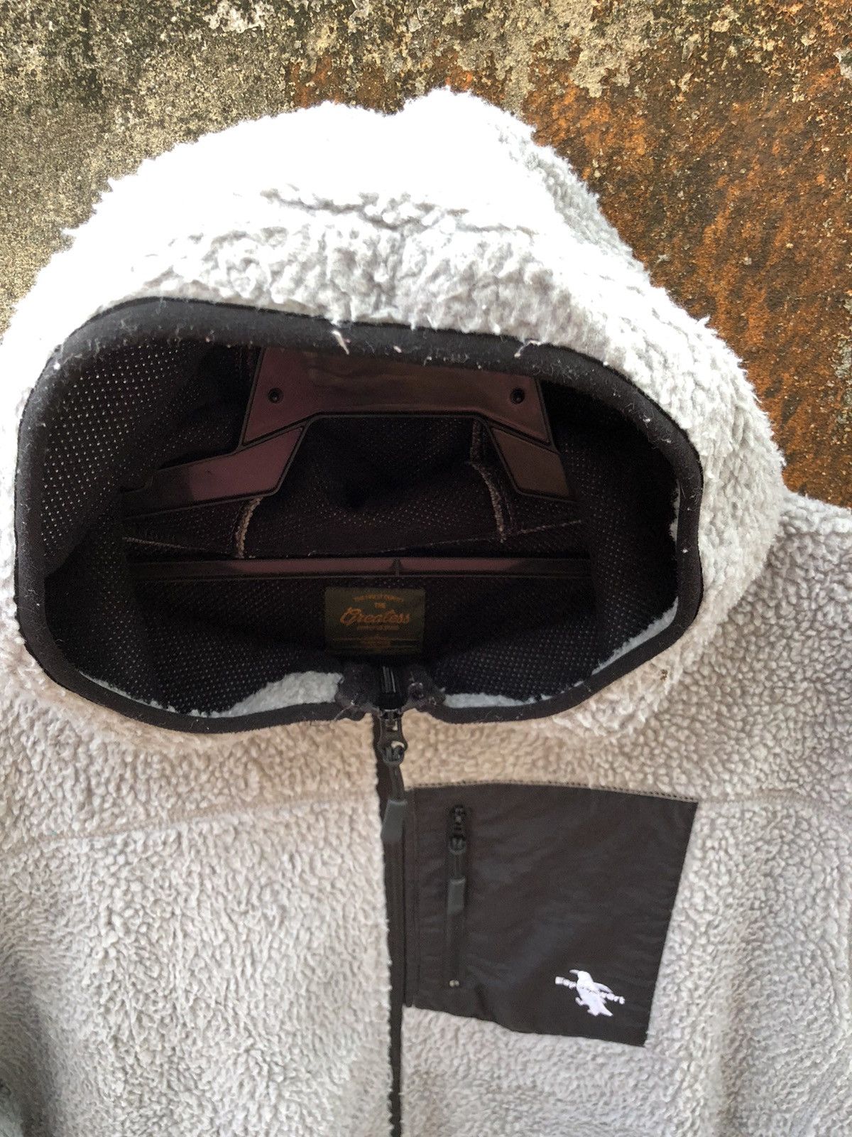 Japanese Brand Espace Vert fleece zipper Hodie sweater big size Size US XXL / EU 58 / 5 - 6 Thumbnail