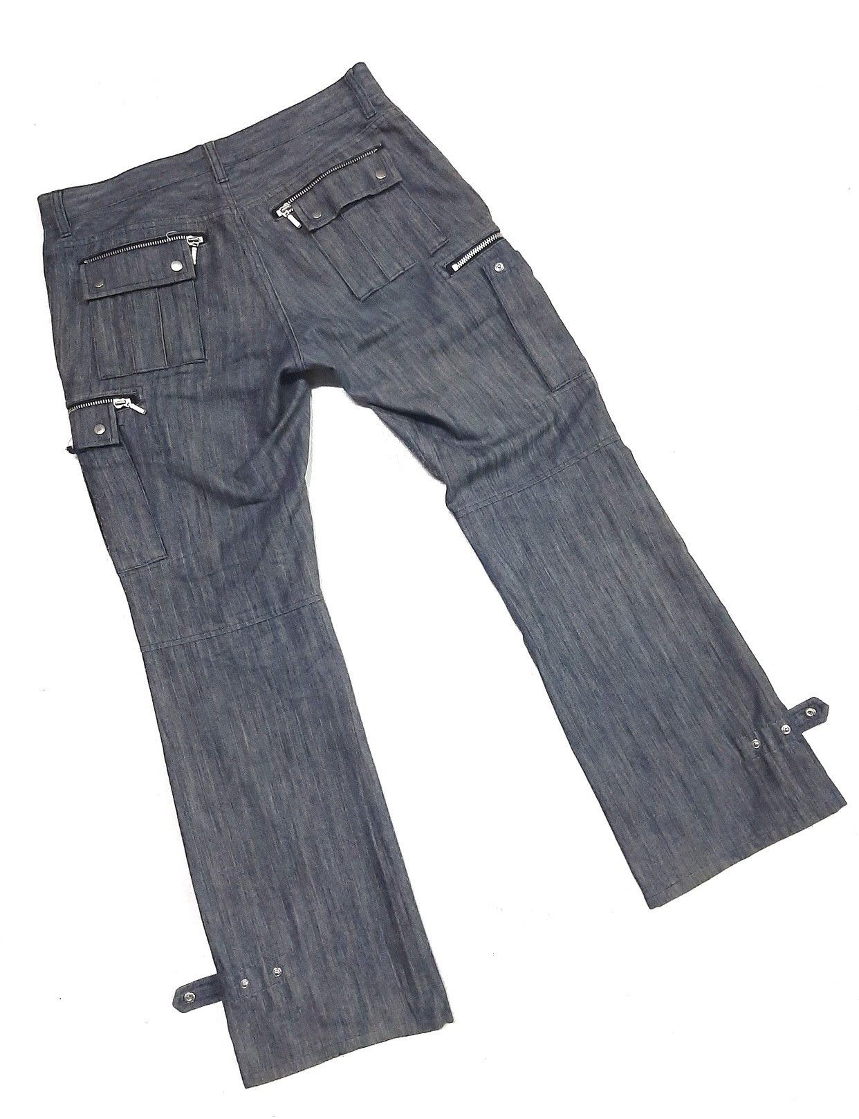 semanticdesign SEMANTIC DESIGN BONDAGE PARACHUTE CARGO PANTS MULTI POCKET Size US 32 / EU 48 - 1 Thumbnail