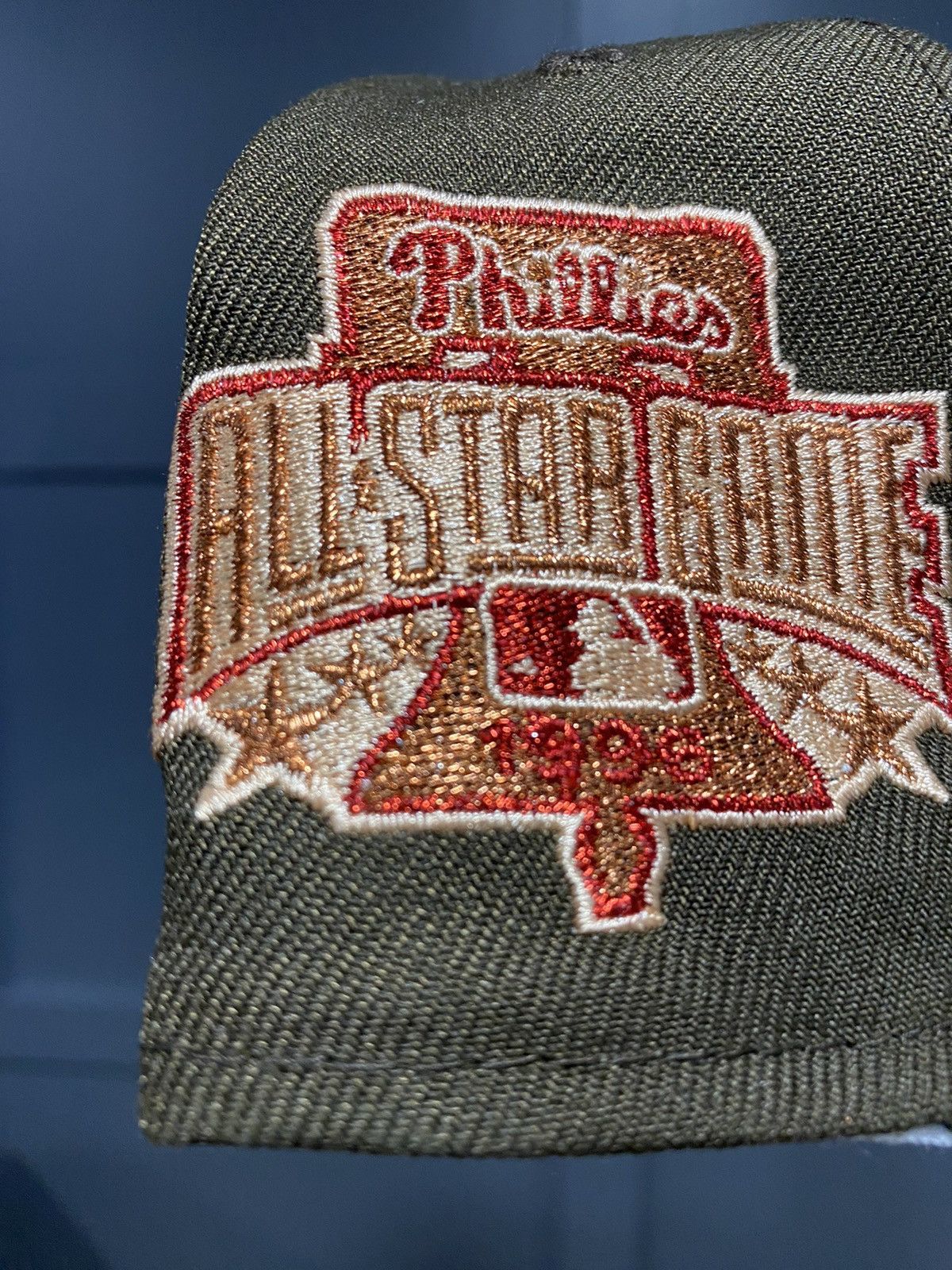 MLB Sz 7 - Philadelphia Phillies New Era Fitted Size ONE SIZE - 4 Thumbnail