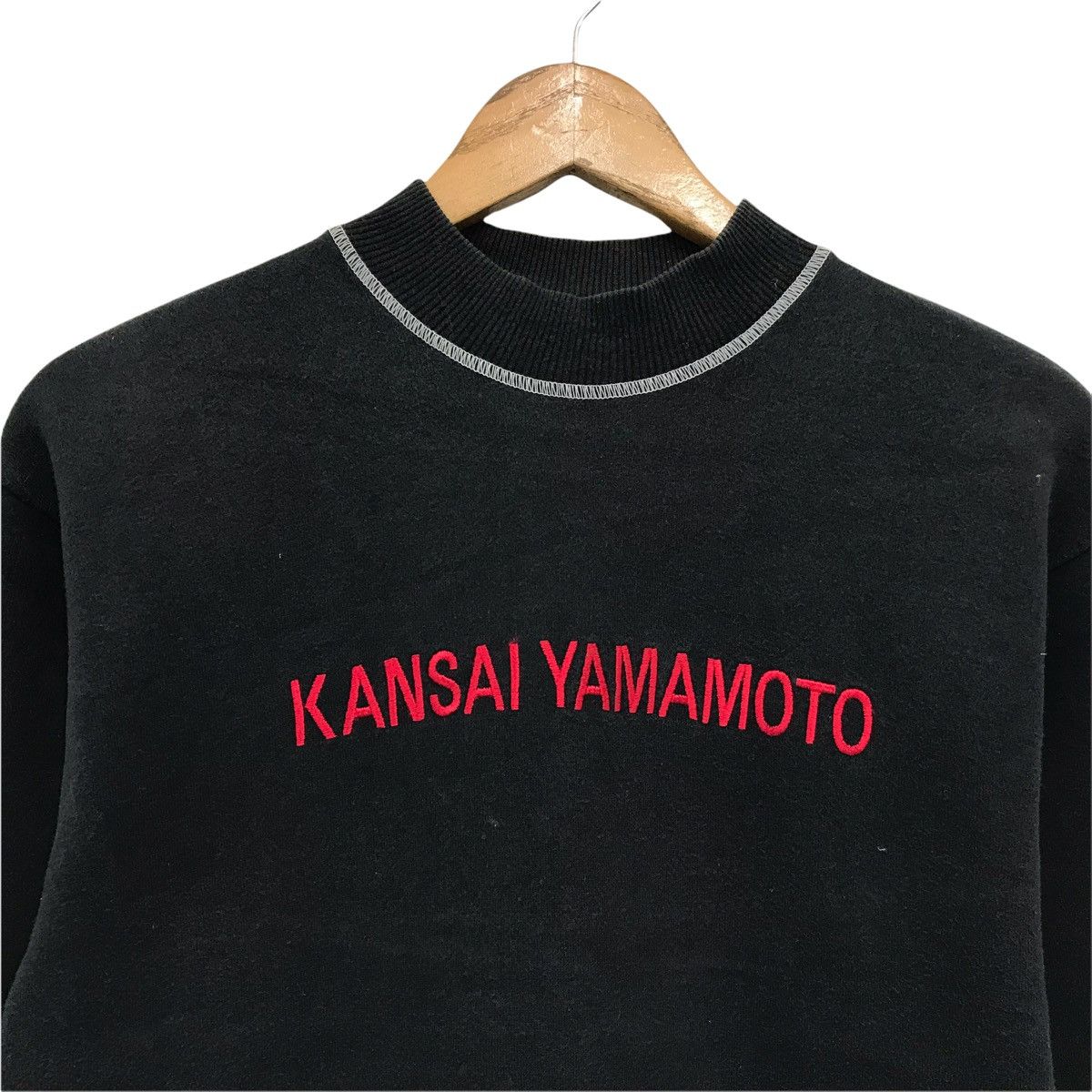 Japanese Brand × Kansai Yamamoto Vintage Kansai Yamamoto Big Logo Sweatshirt Kansai Kids Size US S / EU 44-46 / 1 - 4 Thumbnail