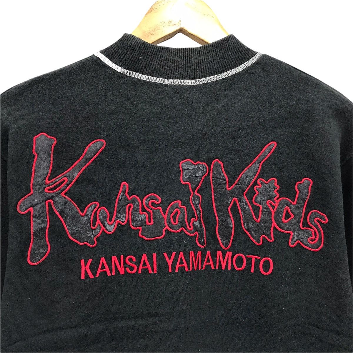Japanese Brand × Kansai Yamamoto Vintage Kansai Yamamoto Big Logo Sweatshirt Kansai Kids Size US S / EU 44-46 / 1 - 3 Thumbnail