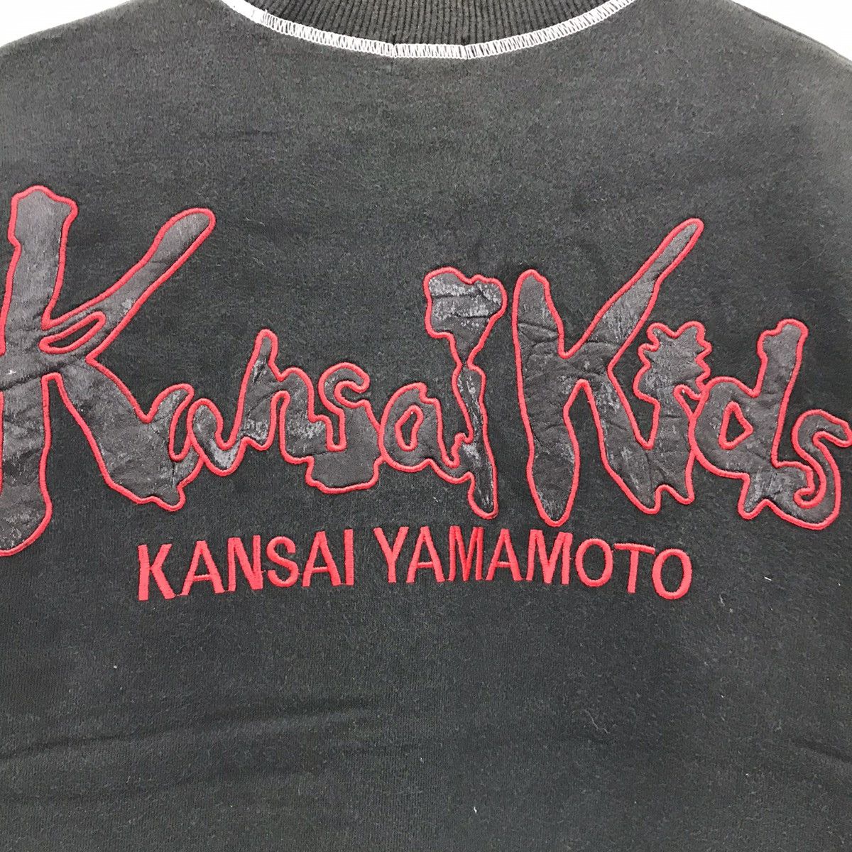 Japanese Brand × Kansai Yamamoto Vintage Kansai Yamamoto Big Logo Sweatshirt Kansai Kids Size US S / EU 44-46 / 1 - 5 Thumbnail