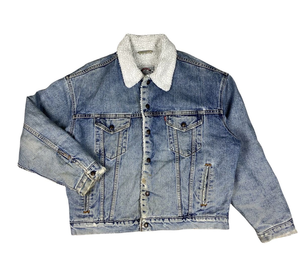 Levi's × Levi's Vintage Clothing Levi's Sheep Trucker Jacket Size US L / EU 52-54 / 3 - 1 Thumbnail