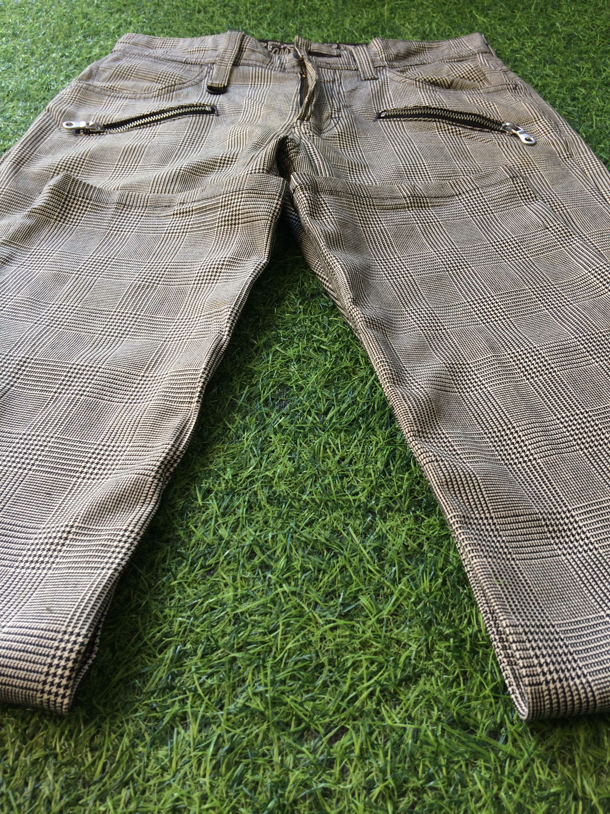 Japanese Brand Japanese Tartan Plaid Checkered Denim Jeans D-528 Size US 30 / EU 46 - 5 Thumbnail