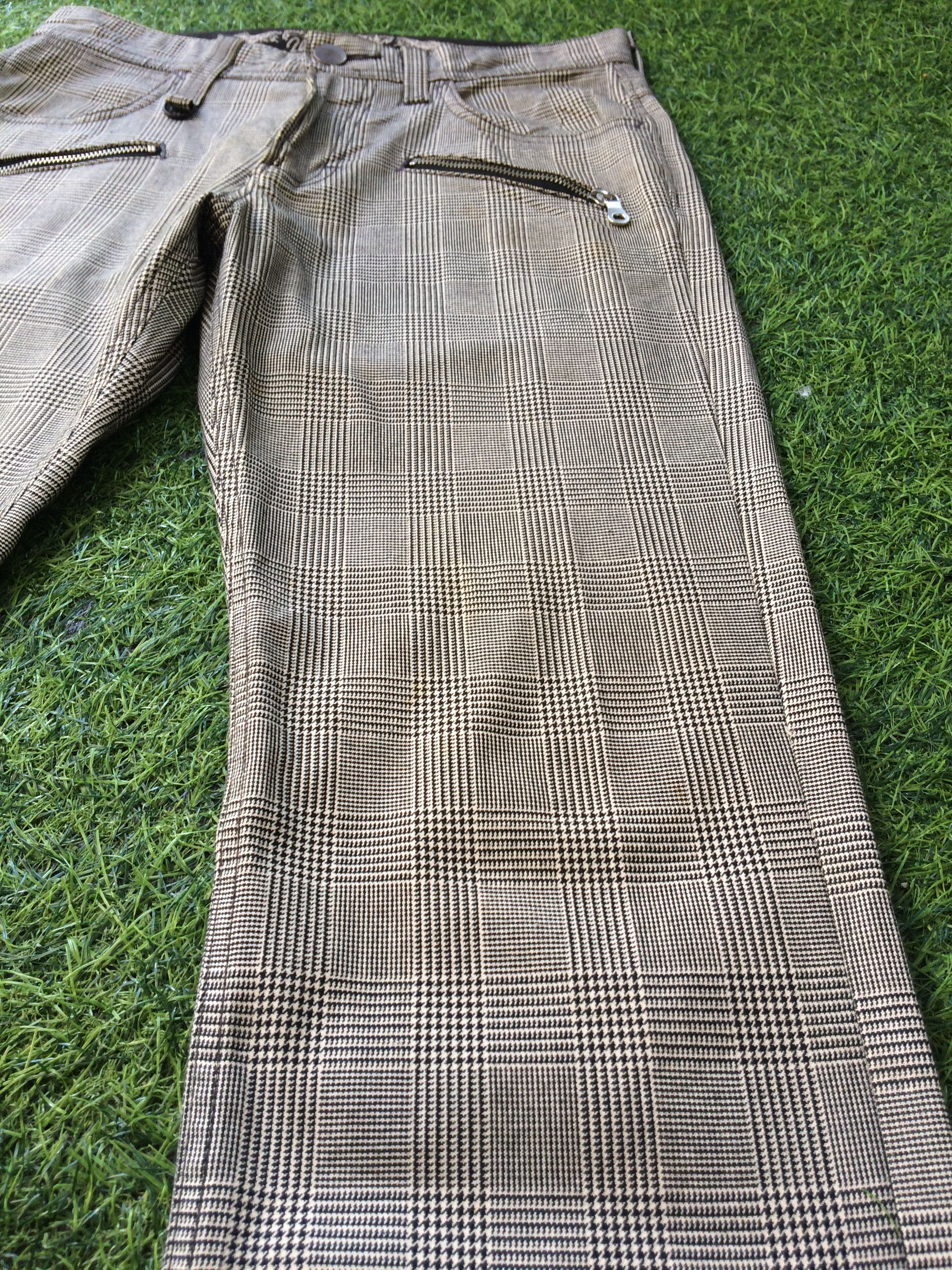 Japanese Brand Japanese Tartan Plaid Checkered Denim Jeans D-528 Size US 30 / EU 46 - 6 Thumbnail