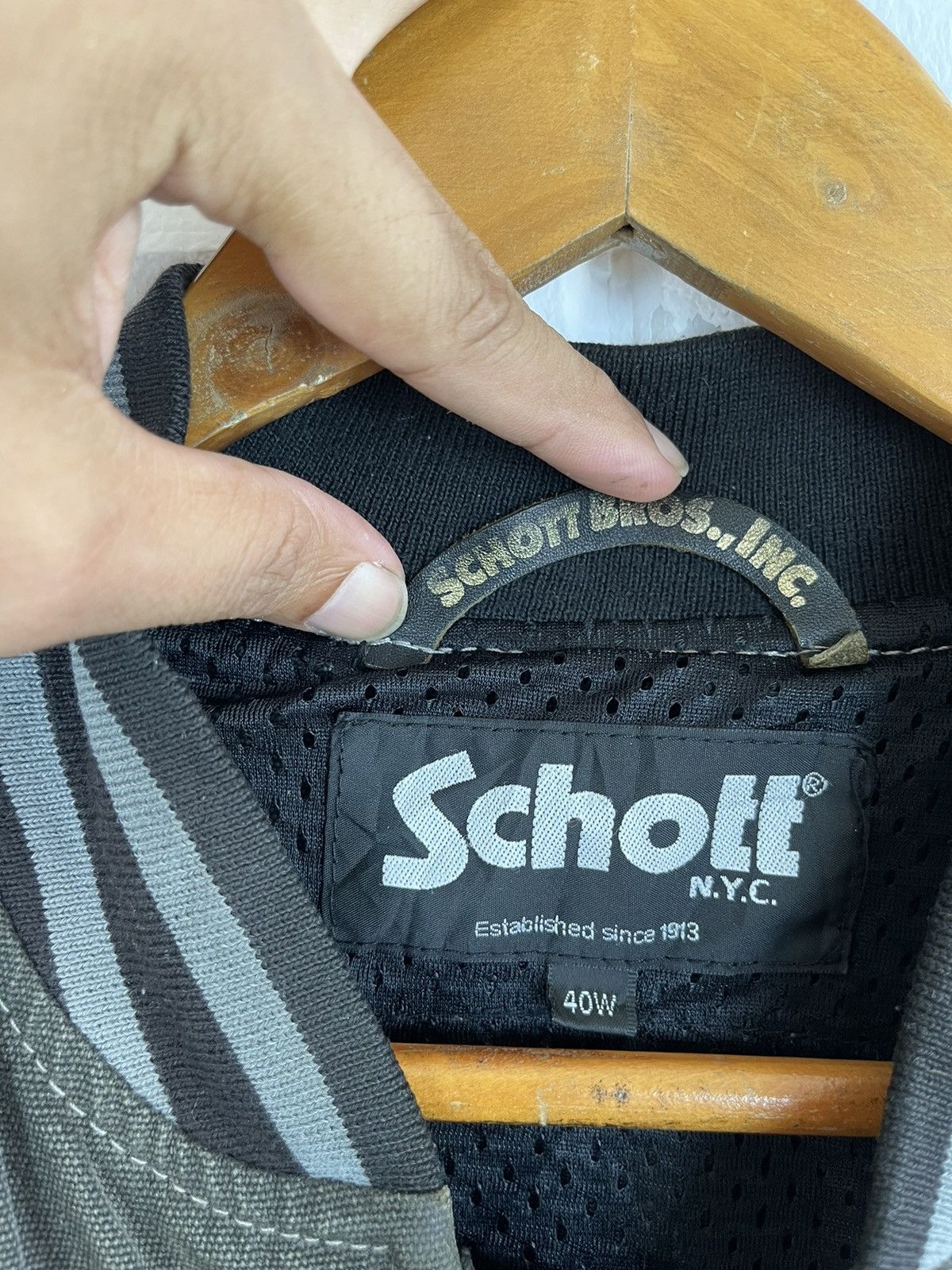 Schott × Vintage 🚀LAST DROP🔥Vtg SCHOTT BAD BEFORE BAD WAS A GOOD THING 8BALL Size US M / EU 48-50 / 2 - 10 Thumbnail