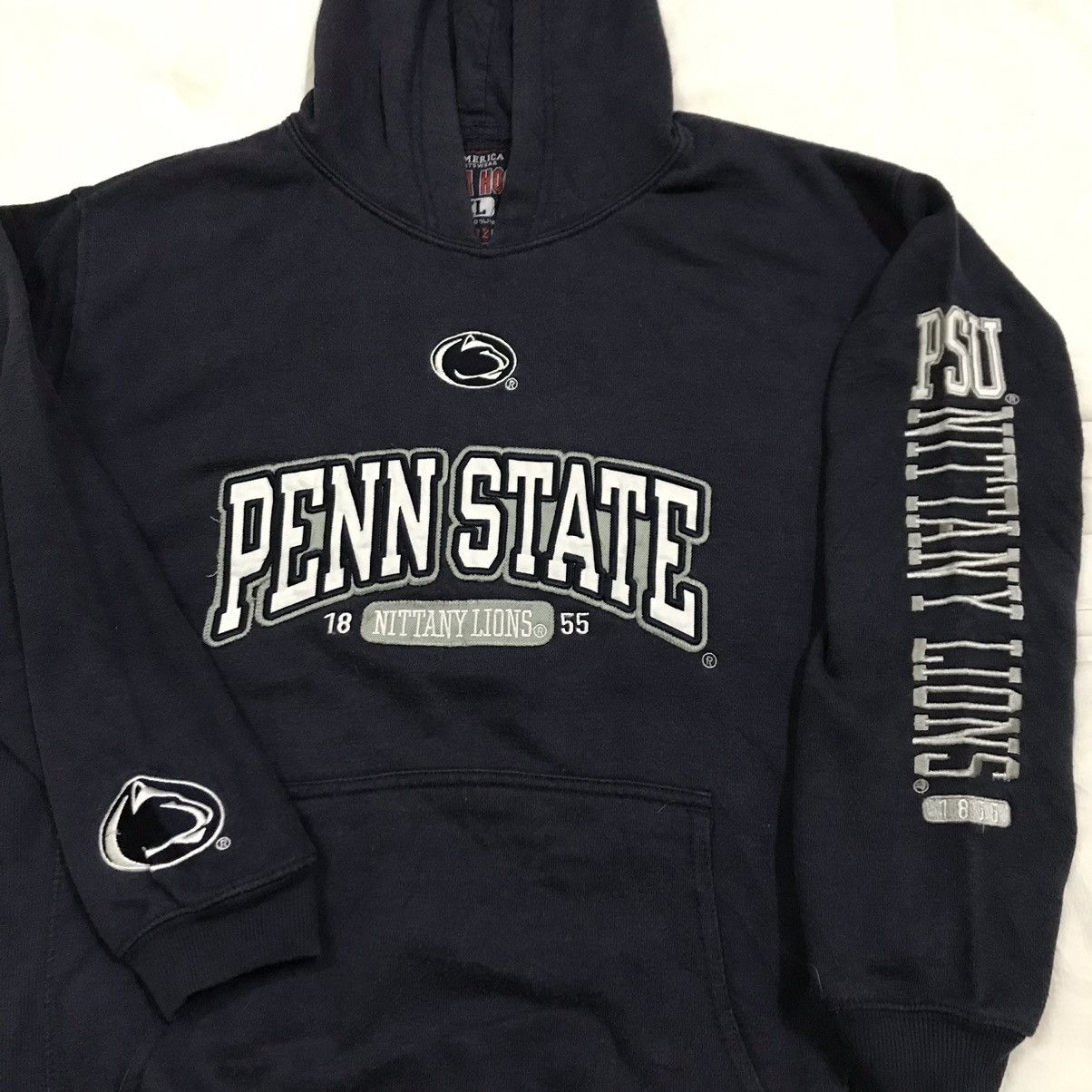 J. America × Vintage Penn state j.america sportwear biglogo hoodie Size US S / EU 44-46 / 1 - 10 Thumbnail