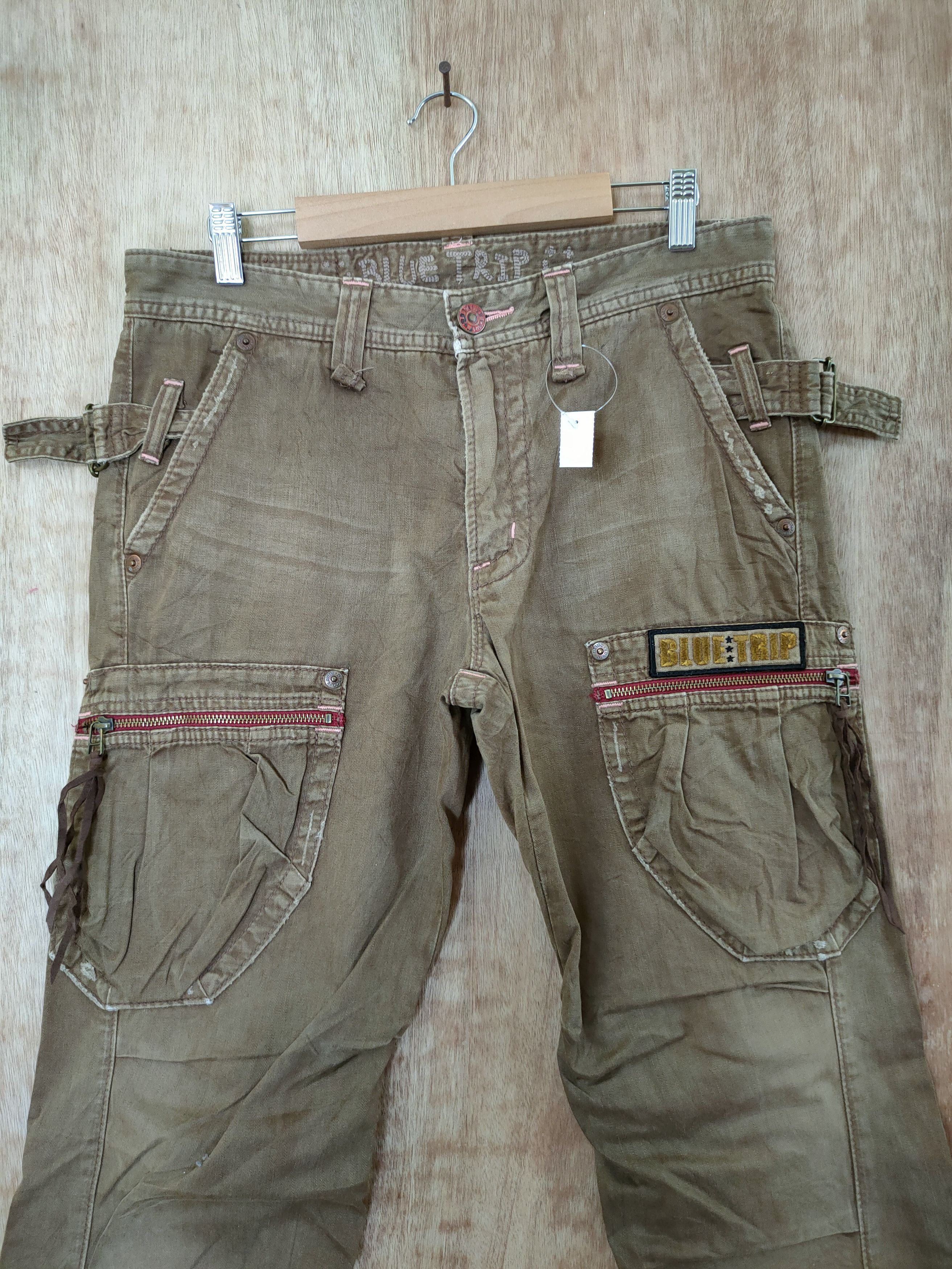 Japanese Brand DL Edwin vtg multipocket seditionaries cargo pants #46-347 Size US 31 - 3 Thumbnail