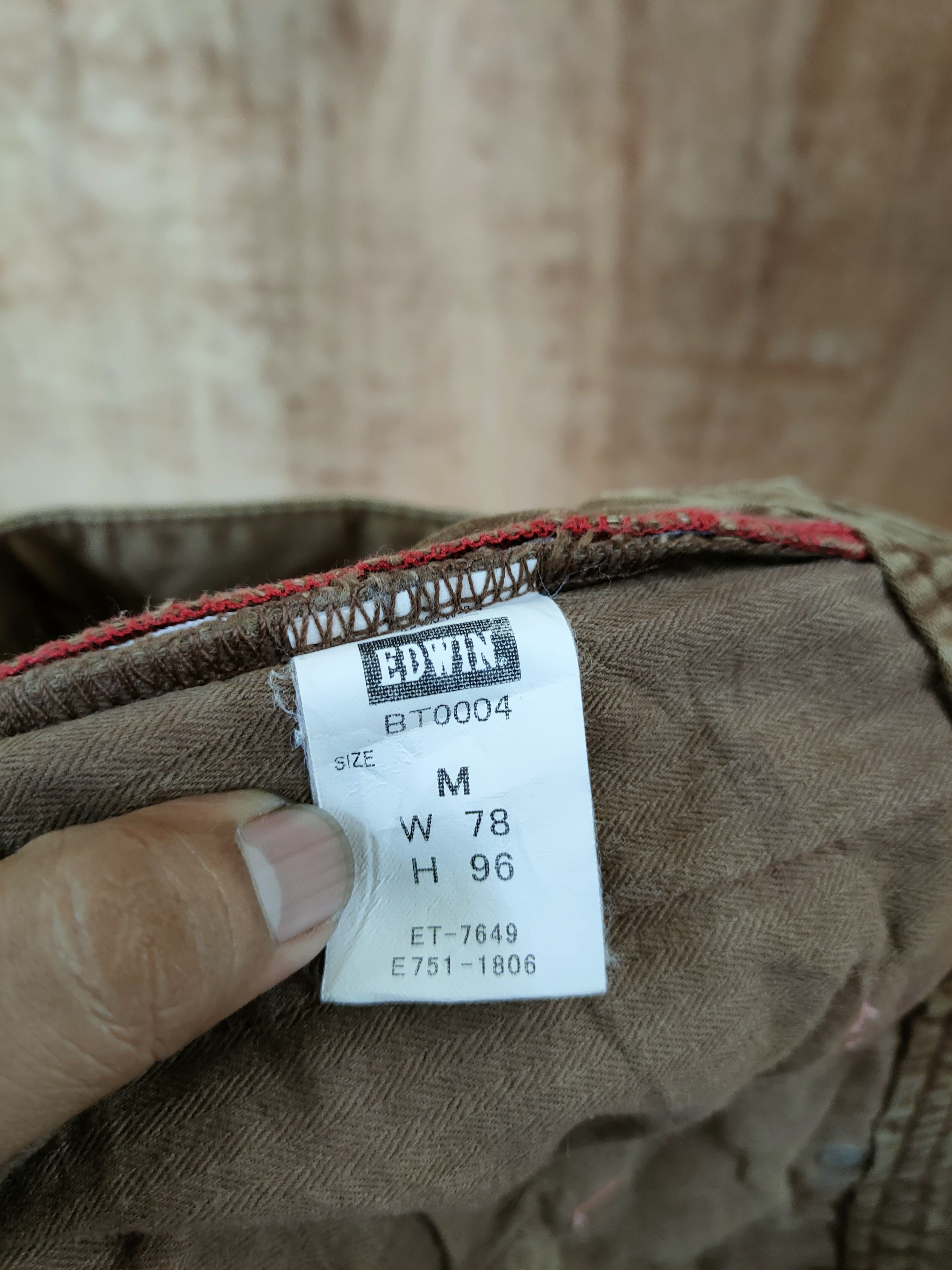Japanese Brand DL Edwin vtg multipocket seditionaries cargo pants #46-347 Size US 31 - 13 Thumbnail