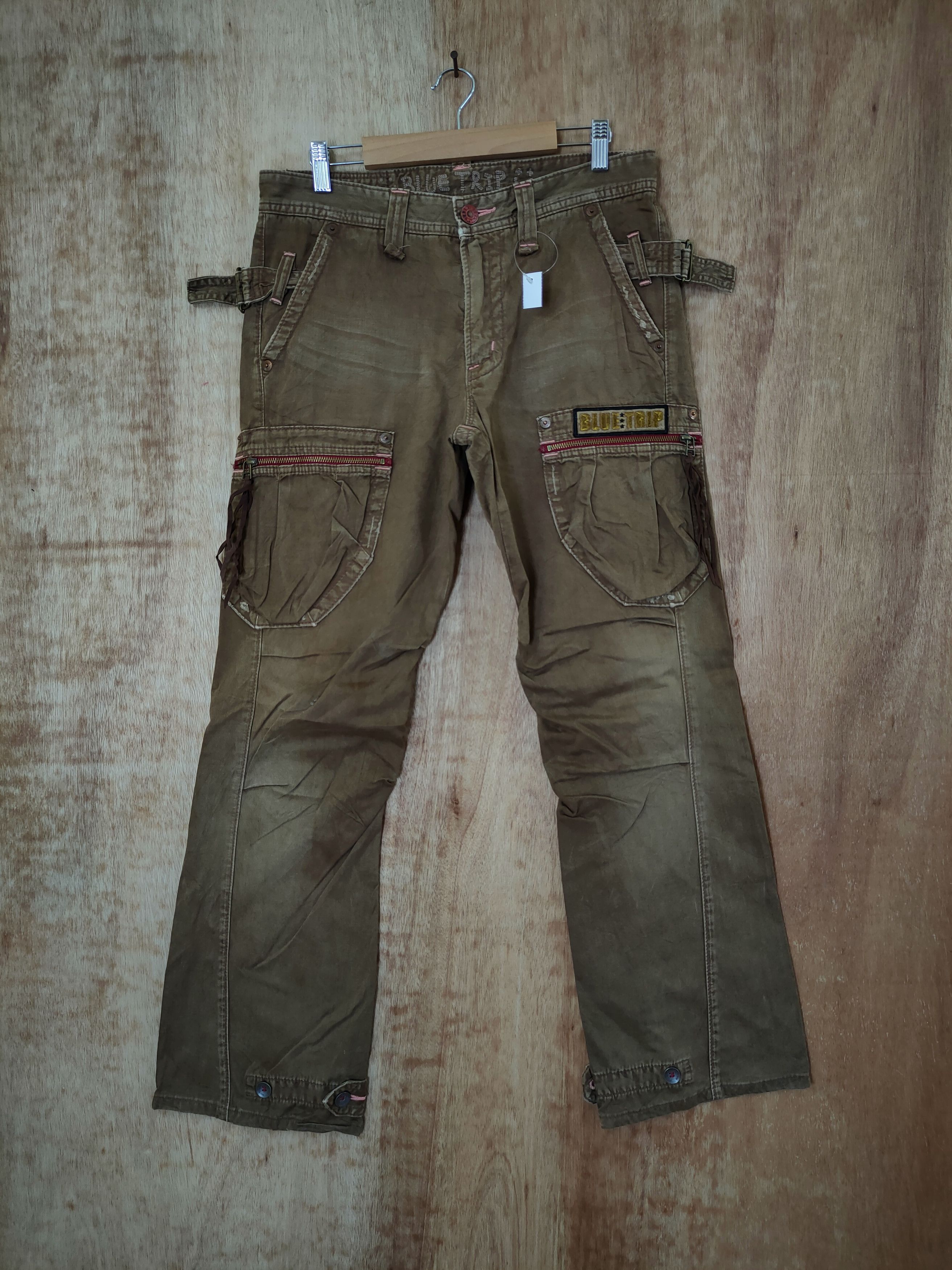 Japanese Brand DL Edwin vtg multipocket seditionaries cargo pants #46-347 Size US 31 - 1 Thumbnail