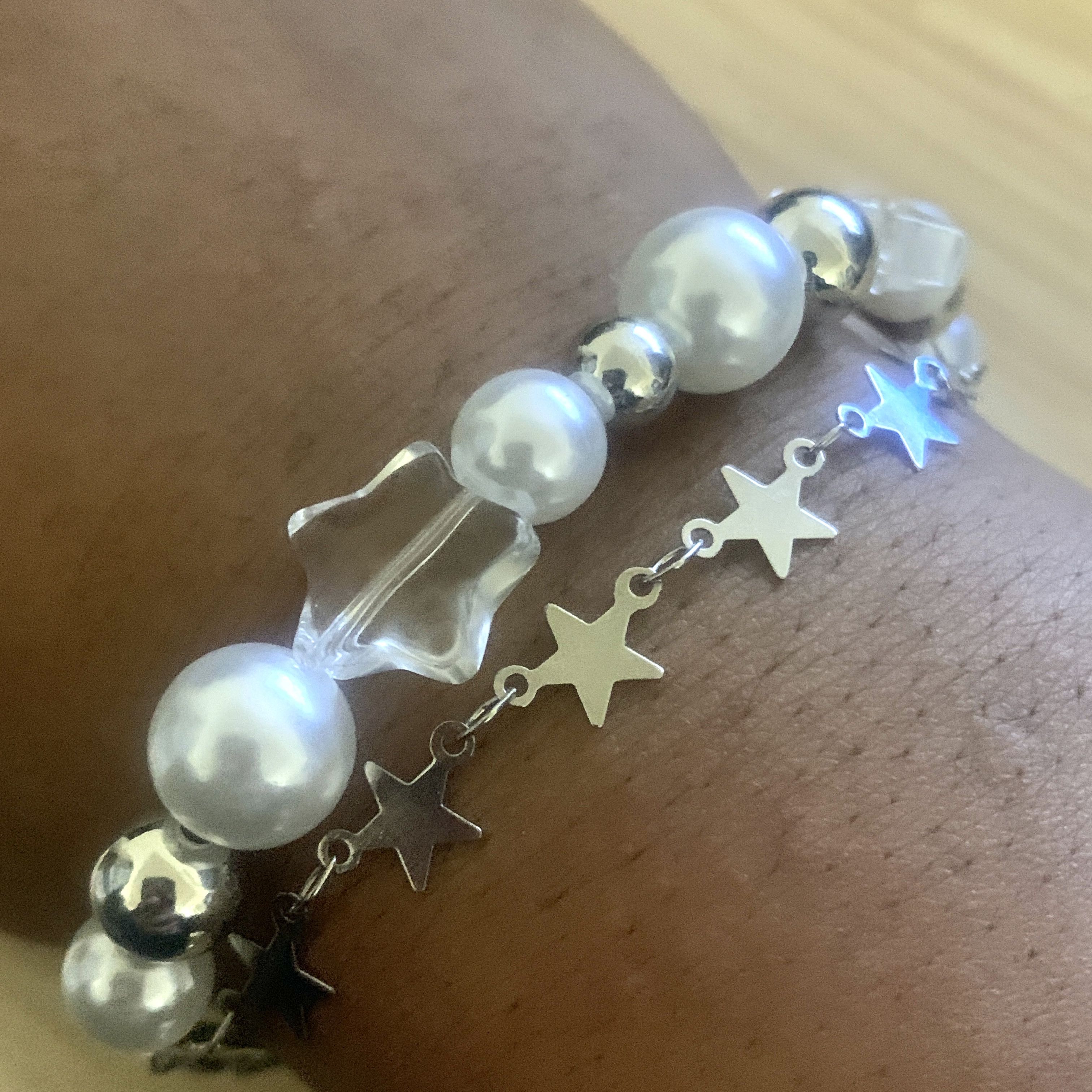 Other Pearl Star Beaded Bracelet Size ONE SIZE - 4 Thumbnail