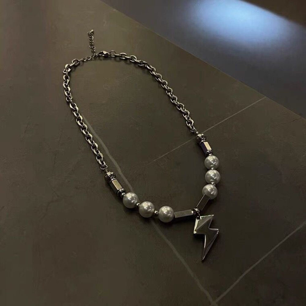 Jewelry Lightning Pearl Pendant Necklace Size ONE SIZE - 2 Thumbnail