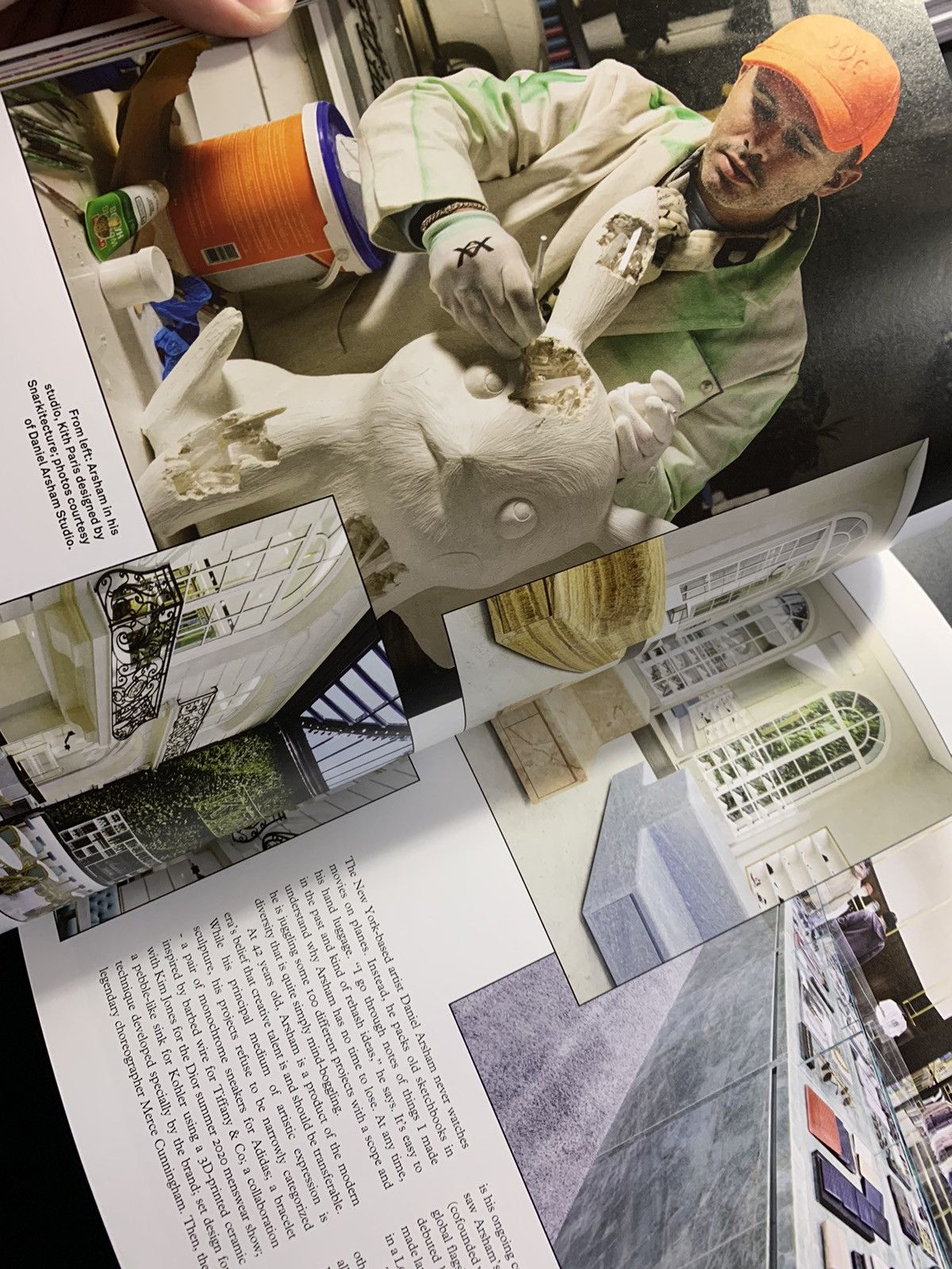 Daniel Arsham Design Miami district Daniel Arsham magazine book art Size ONE SIZE - 6 Thumbnail