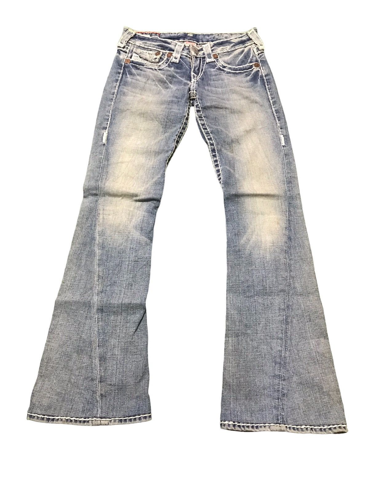 True Religion Vintage True Religion Joey Super T Denim Flared Jeans ...