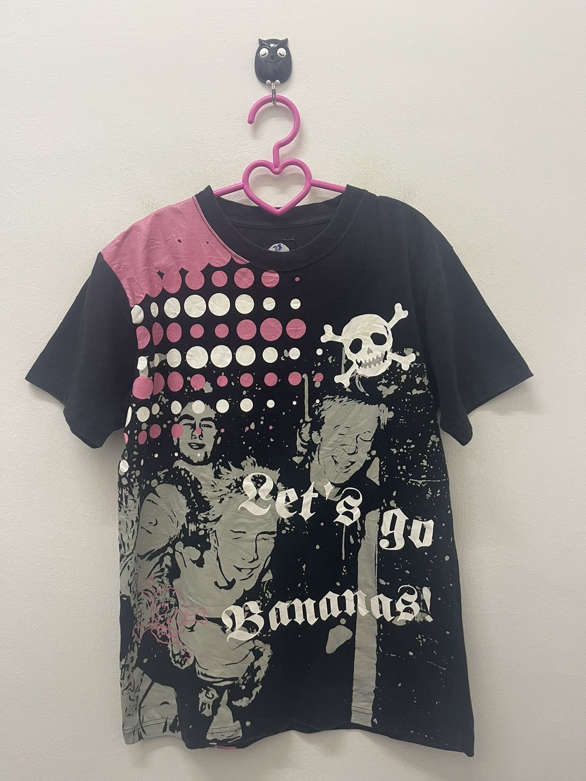 Image of Malcolm Mclaren x Seditionaries Vintage Sex Pistols X Banana Fish Smiths in Black (Size Small)