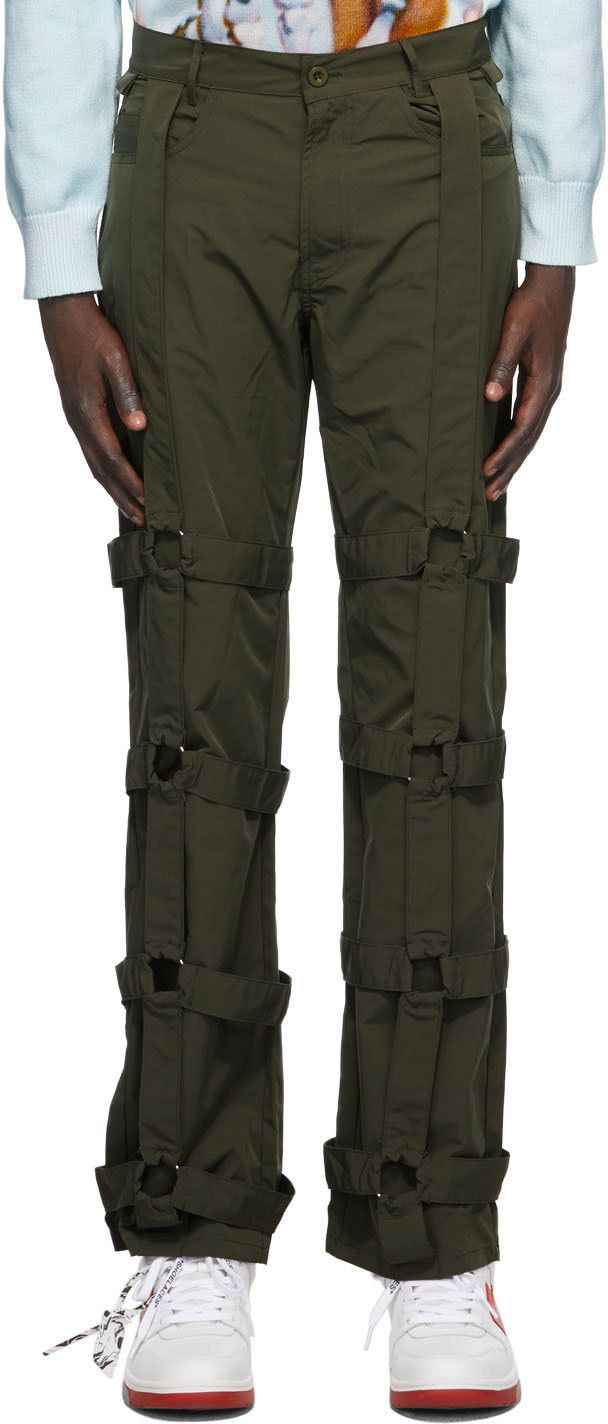 Who Decides War MRDR BRVDO Bondage Harness Pants Who Decides War Ev Bravado Size US 28 / EU 44 - 7 Thumbnail