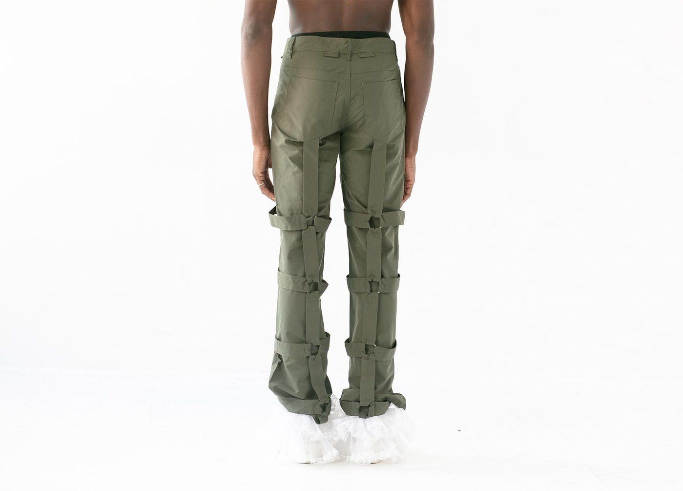 Who Decides War MRDR BRVDO Bondage Harness Pants Who Decides War Ev Bravado Size US 28 / EU 44 - 5 Thumbnail