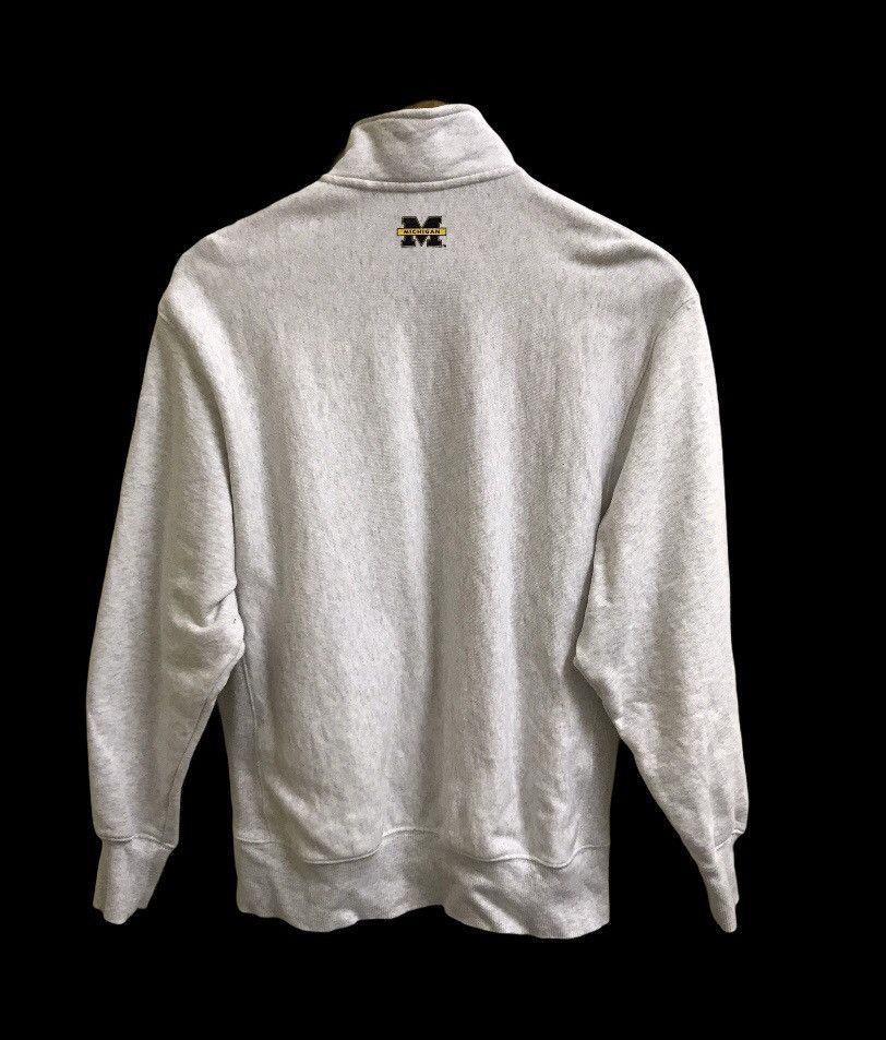 GU UNIVERSITY OF MICHIGAN BIGLOGO HALF ZIPPER SWEATSHIRT Size US M / EU 48-50 / 2 - 5 Thumbnail