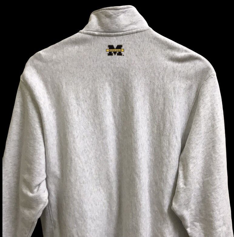 GU UNIVERSITY OF MICHIGAN BIGLOGO HALF ZIPPER SWEATSHIRT Size US M / EU 48-50 / 2 - 7 Thumbnail