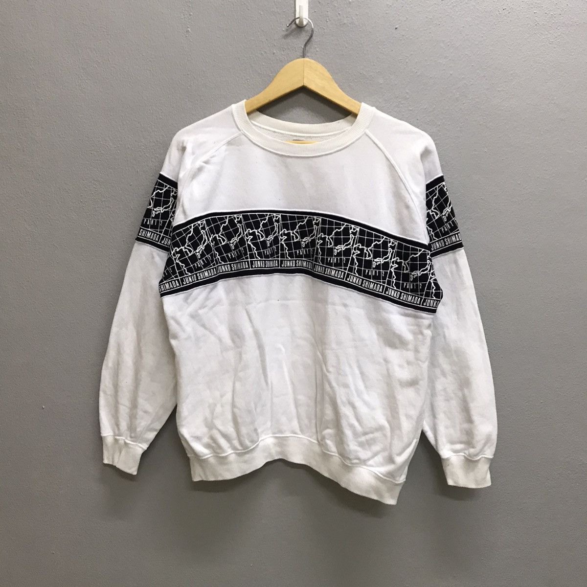Japanese Brand × Junko Shimada × Vintage Vintage Junko Shimada Part 2 sweatshirt Size US M / EU 48-50 / 2 - 3 Thumbnail