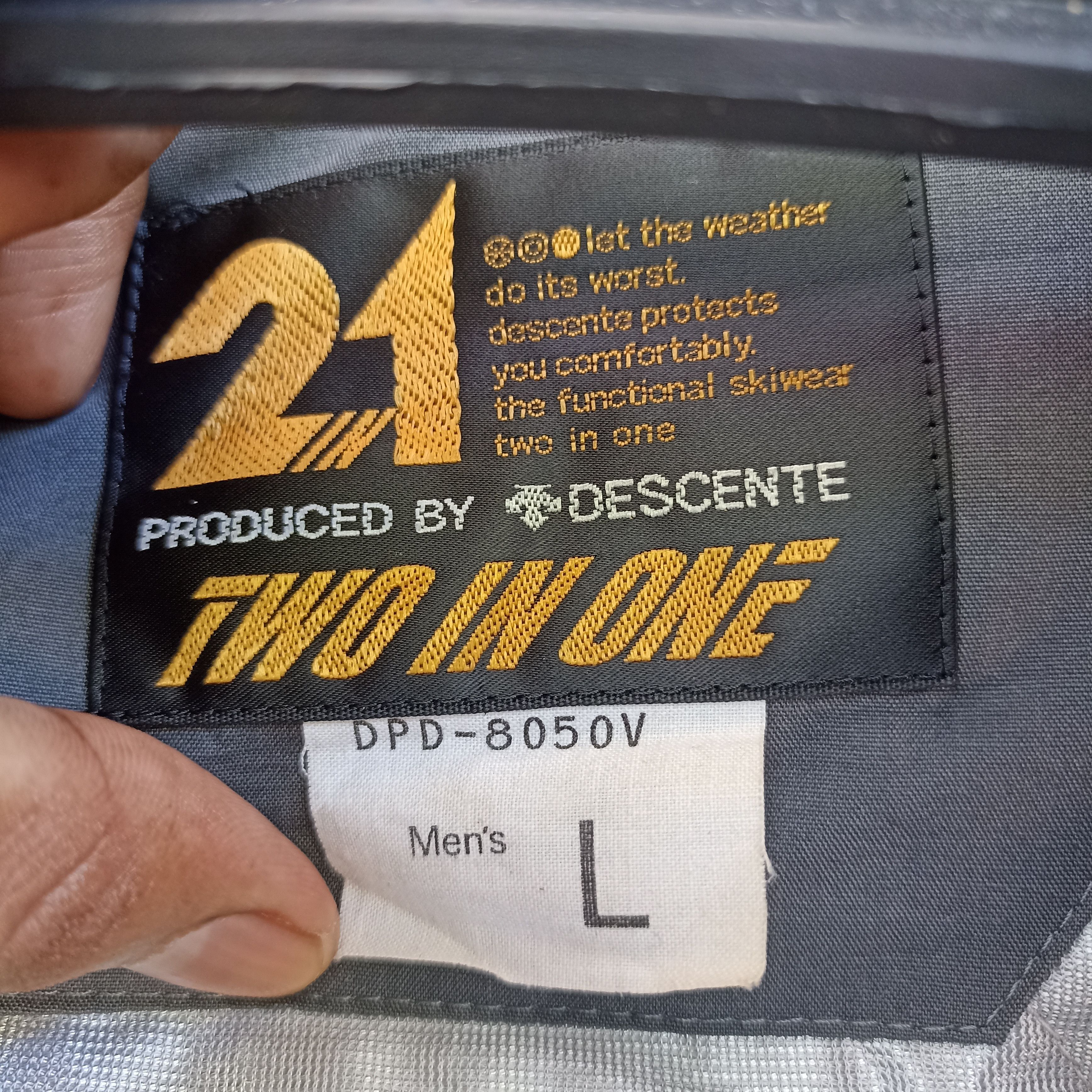 Descente × Japanese Brand Decente Two in One Skiwear Vest Size US M / EU 48-50 / 2 - 8 Thumbnail