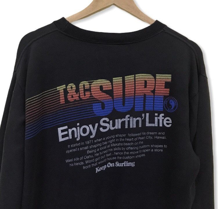 Other Vintage t&c surf hawaii boarding rainbow sweatshirt Size US XL / EU 56 / 4 - 4 Thumbnail