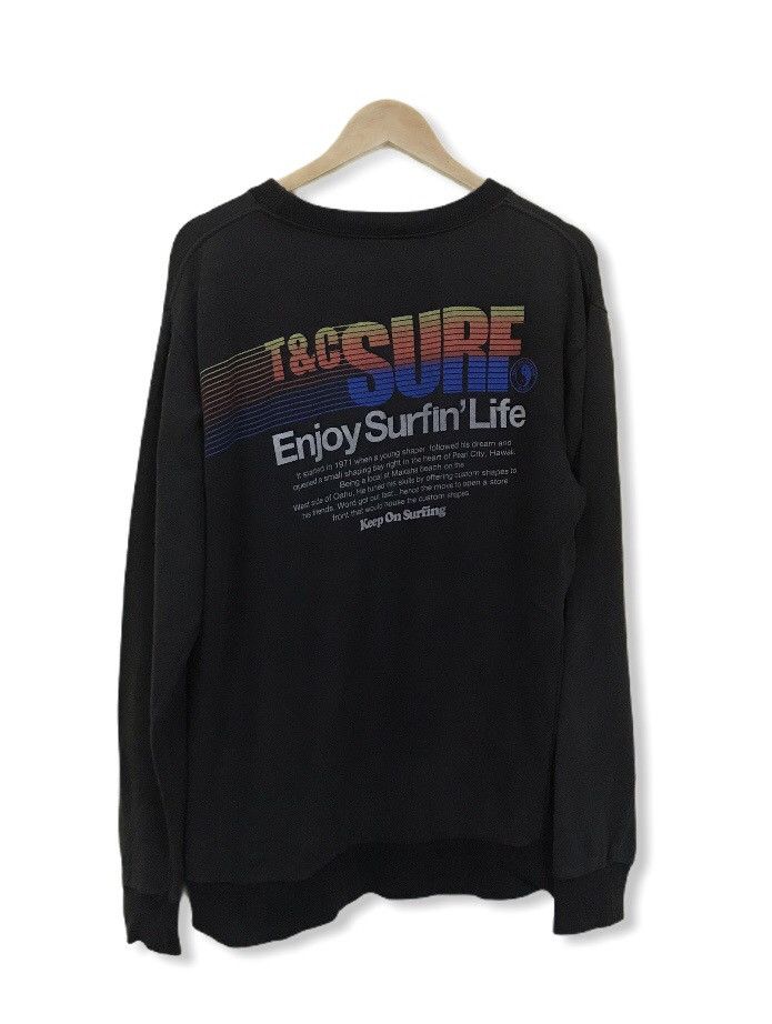 Other Vintage t&c surf hawaii boarding rainbow sweatshirt Size US XL / EU 56 / 4 - 2 Thumbnail